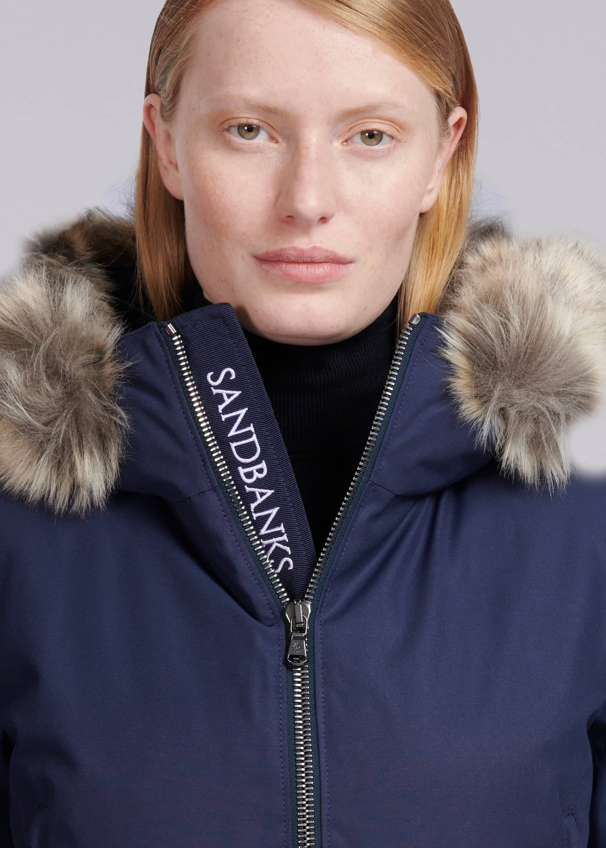 Sandbanks Bay Bomber Jacket - Navy - Sandbanks