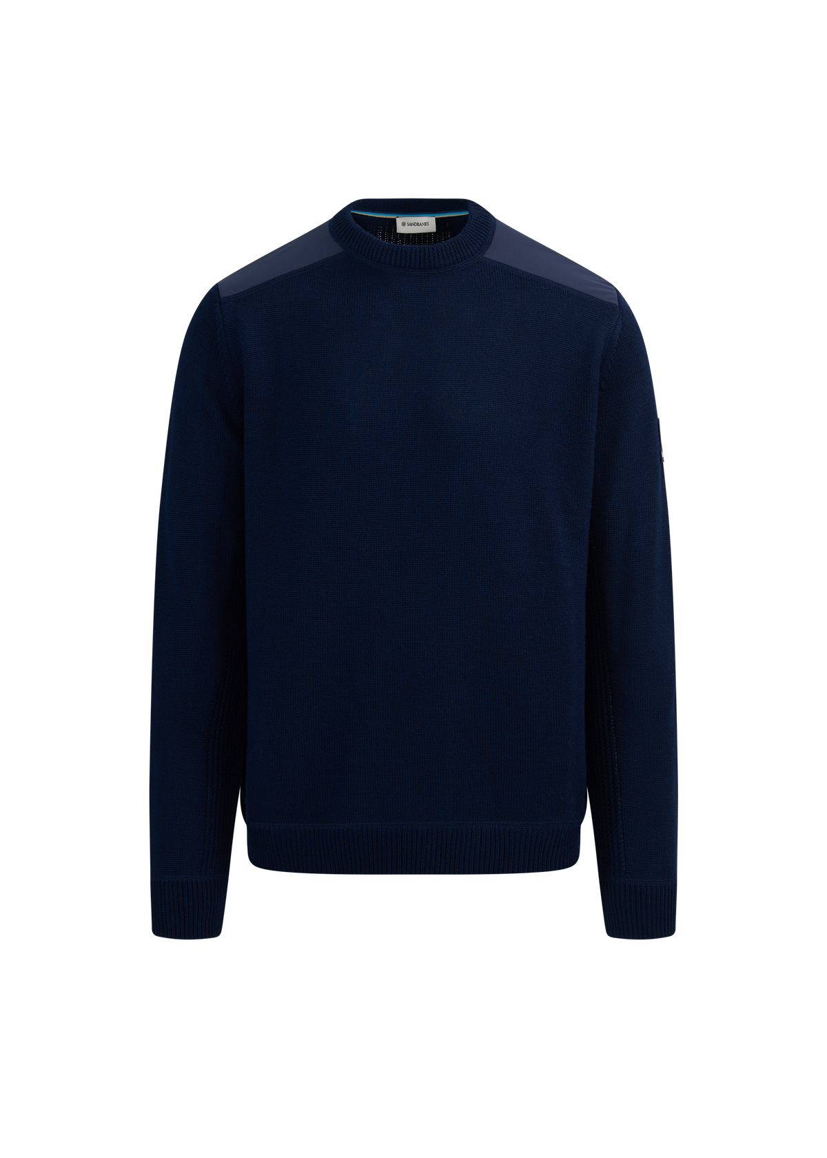 Sandbanks Tech Knitted Jumper - Navy
