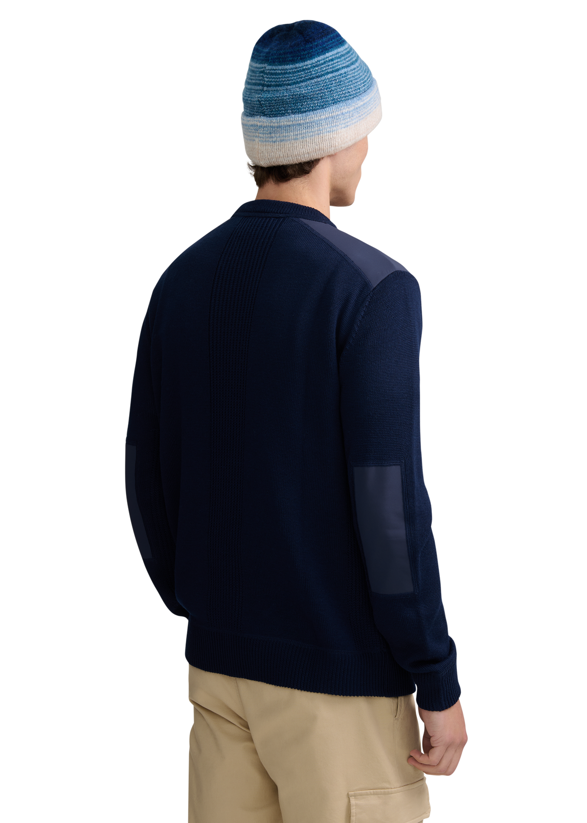 Sandbanks Tech Knitted Jumper - Navy