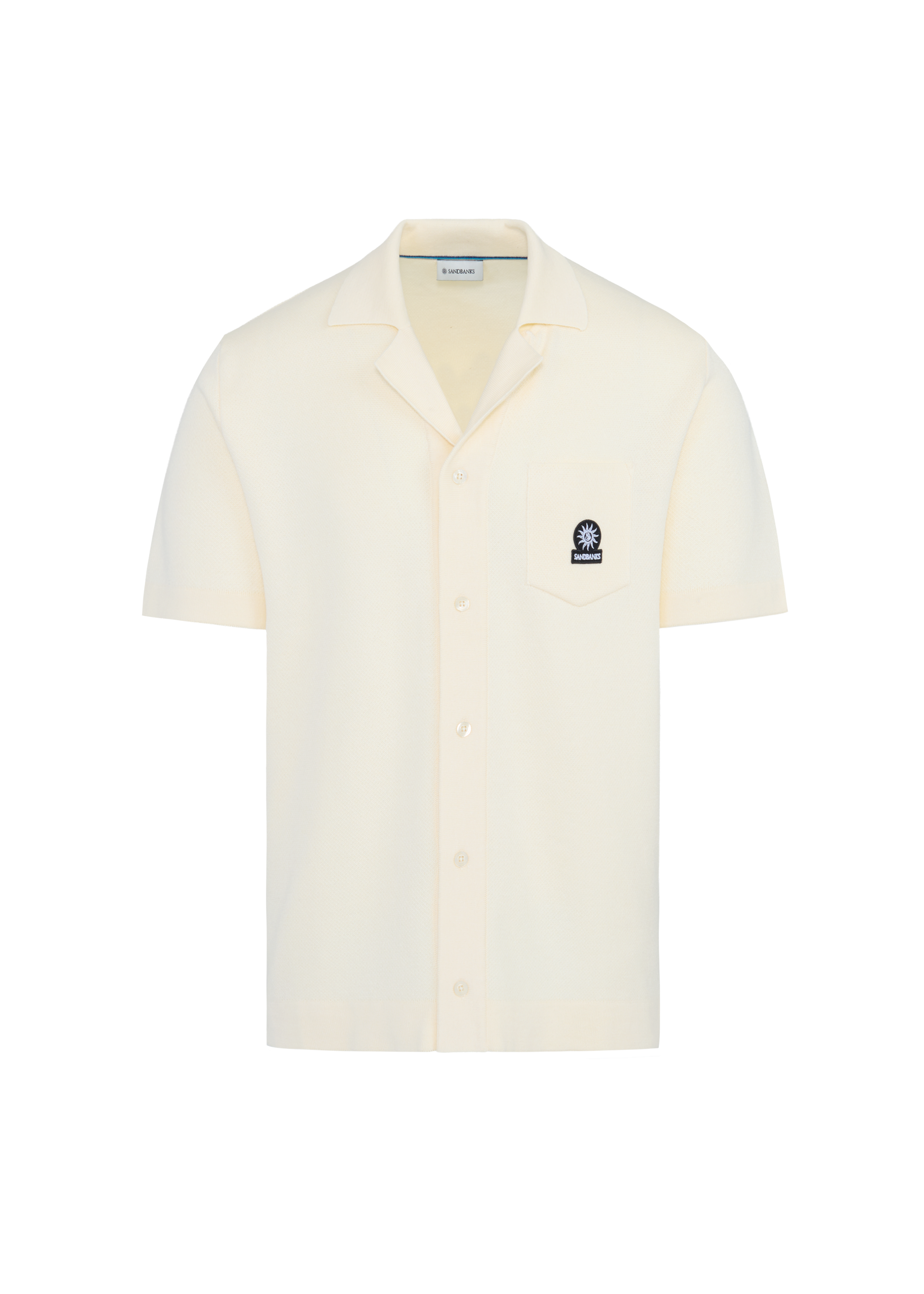 Revere Knitted Shirt - Natural