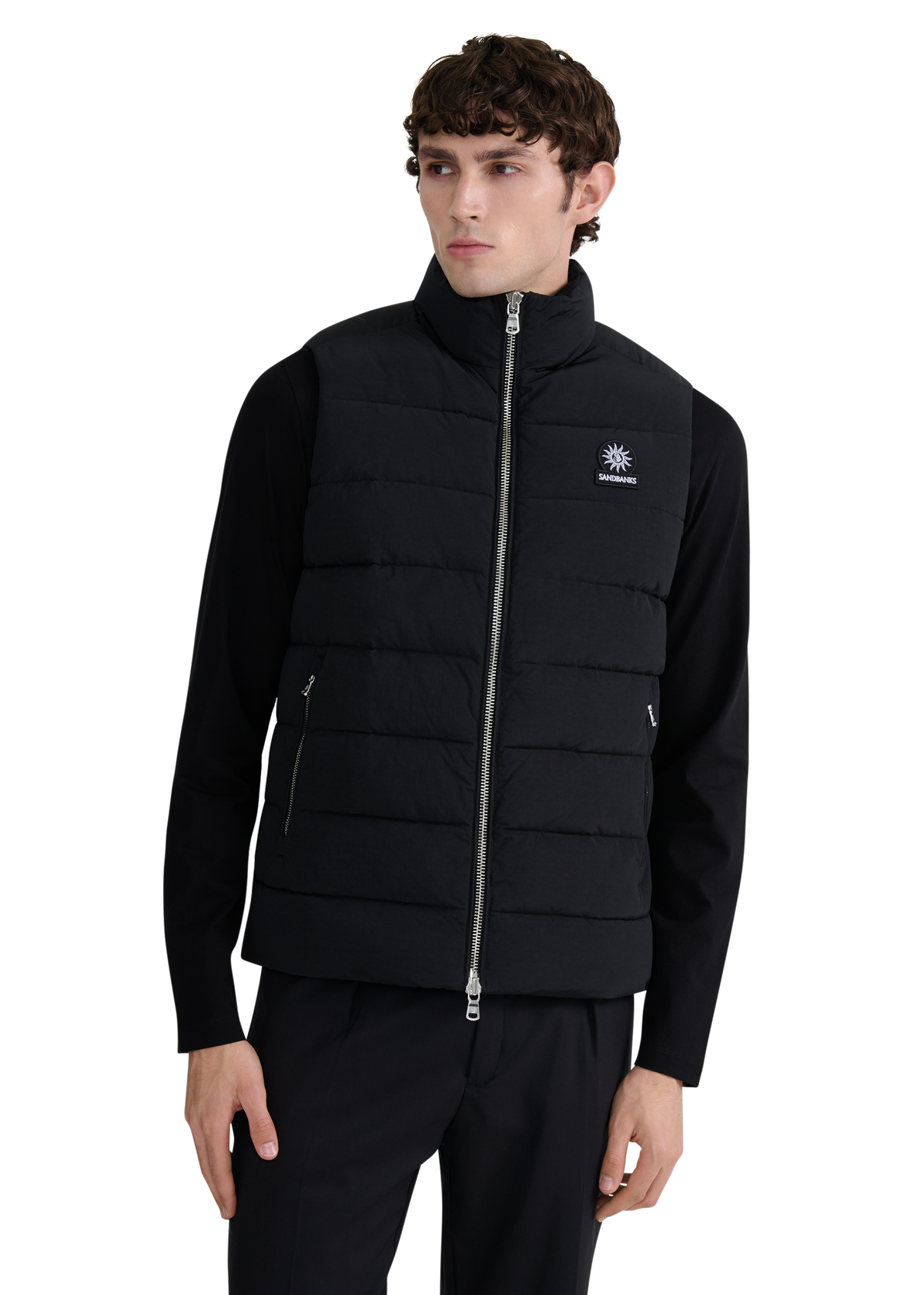 Martello Puffer Gilet - Black