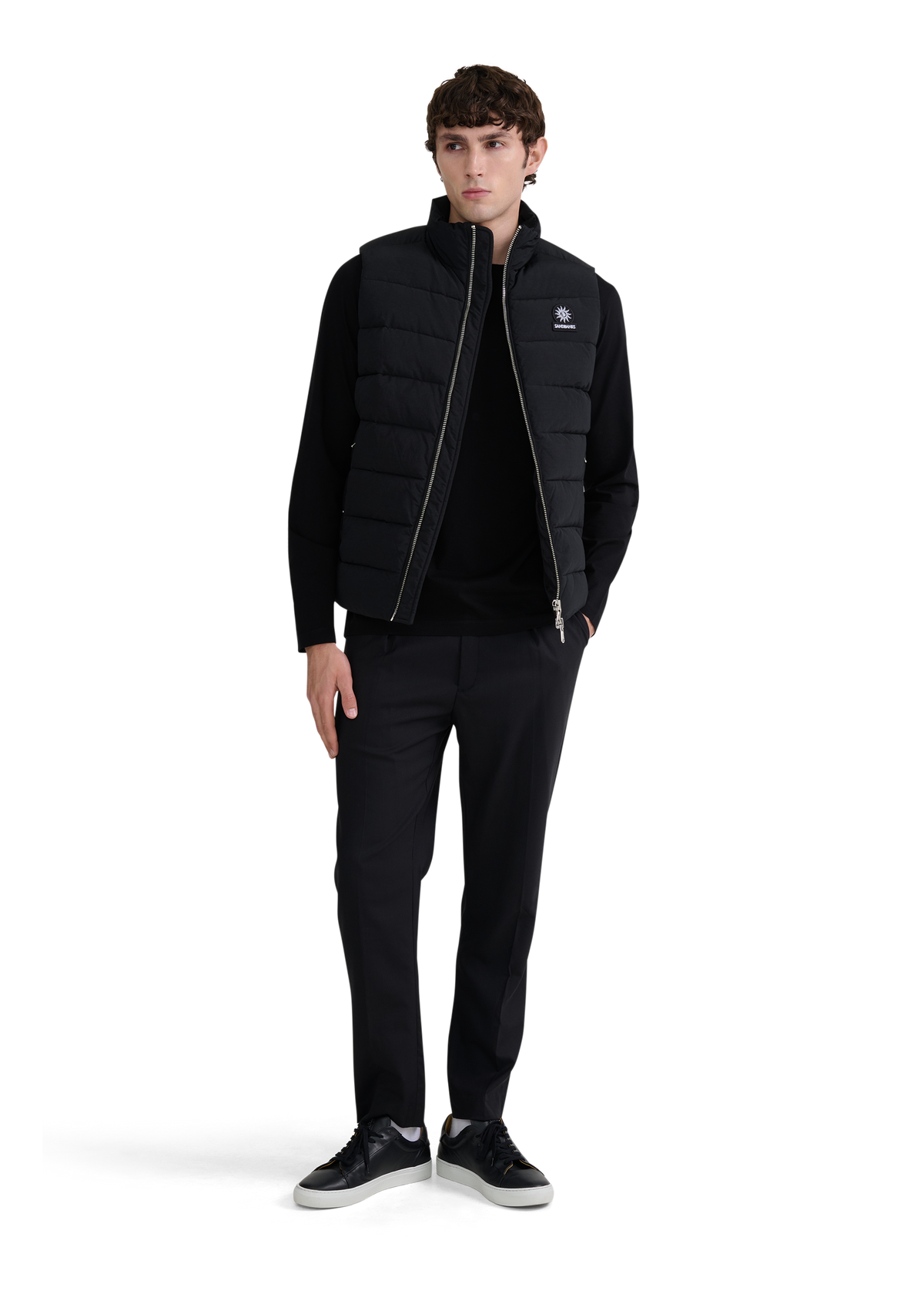 Martello Puffer Gilet - Black
