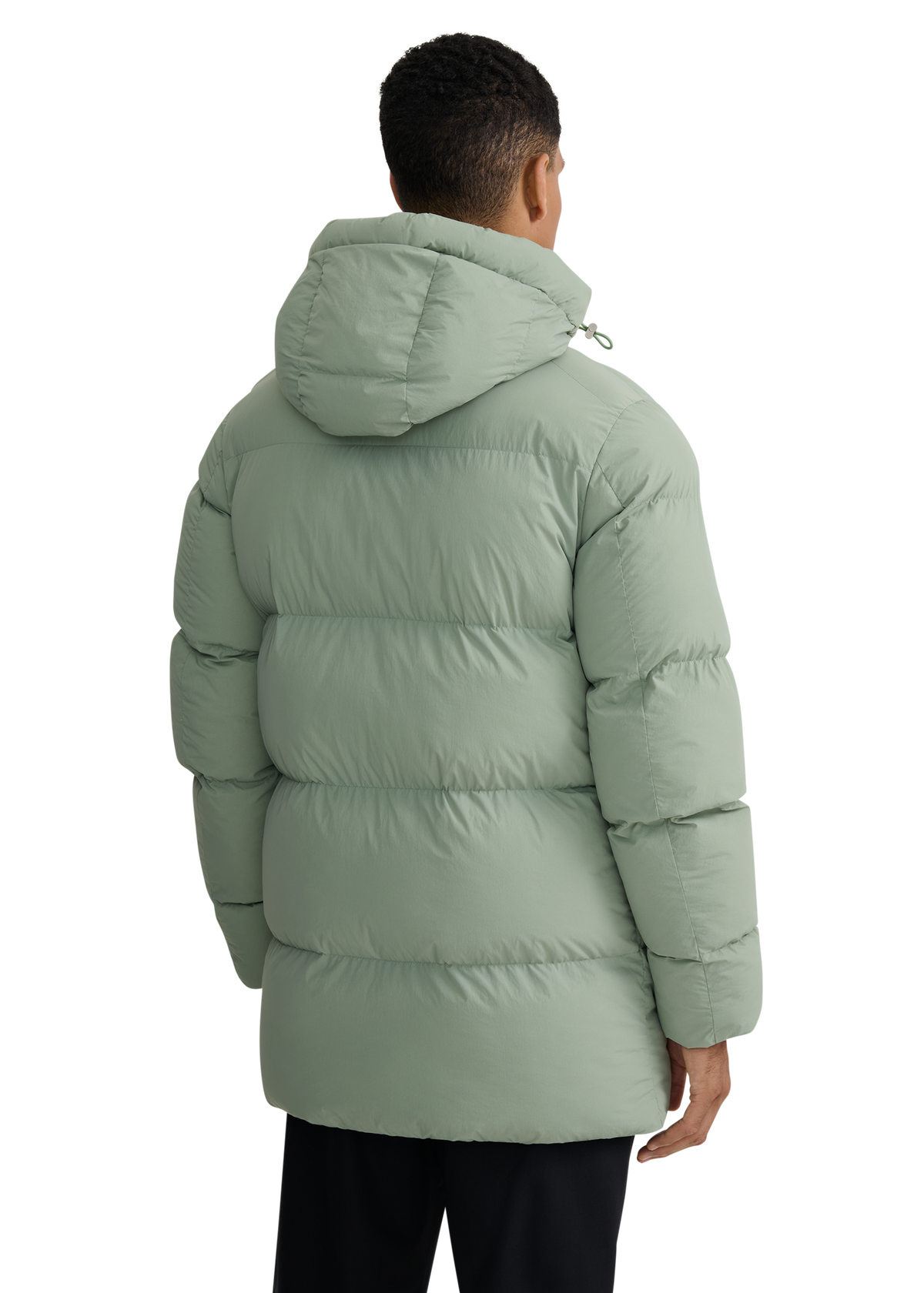 Valon Mid-Length Down Jacket - Sage
