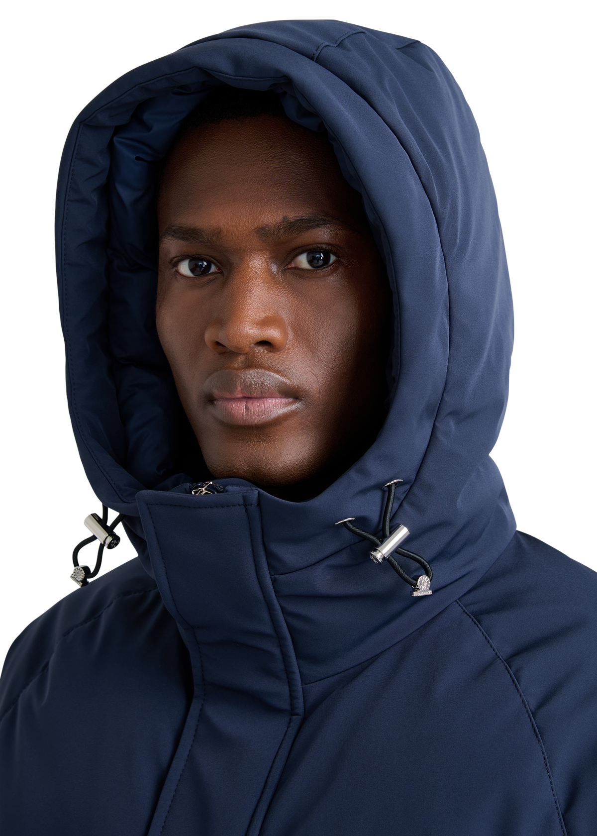 Aspen Raglan Sleeve Puffer - Navy