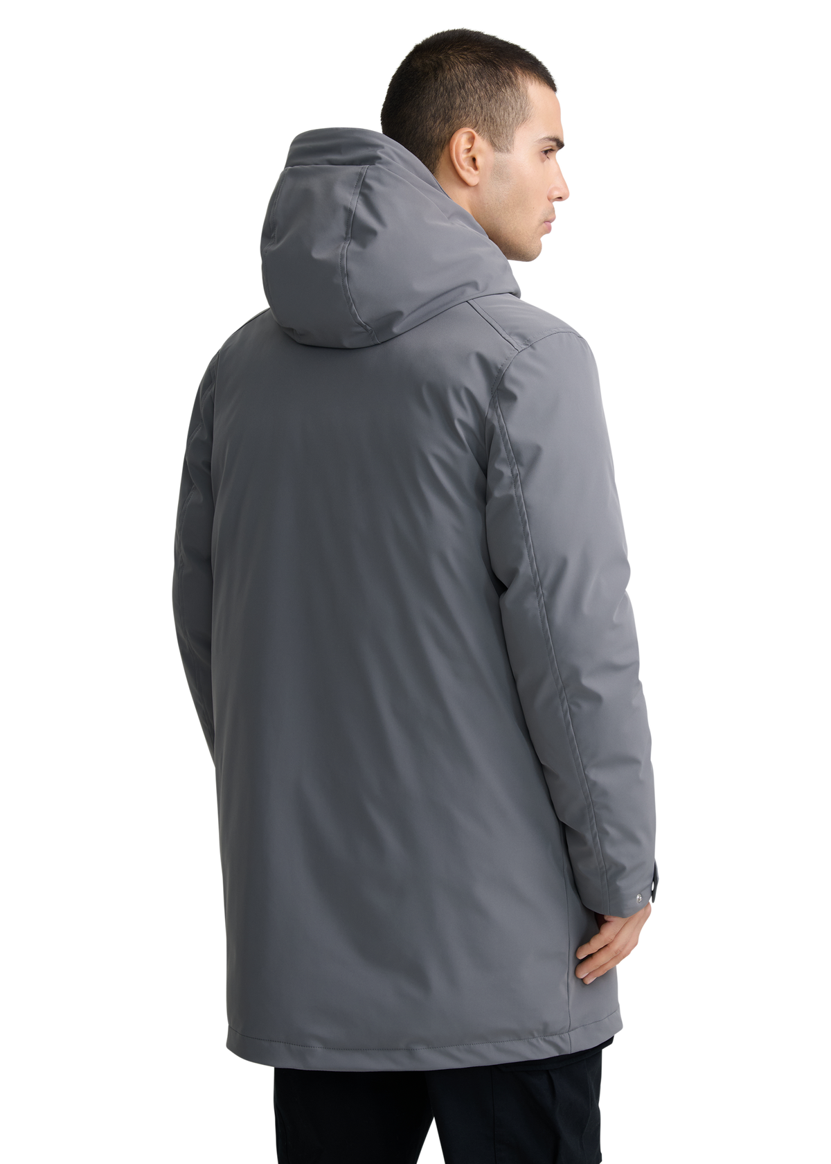 Salterns Terrace Parka Jacket - Charcoal