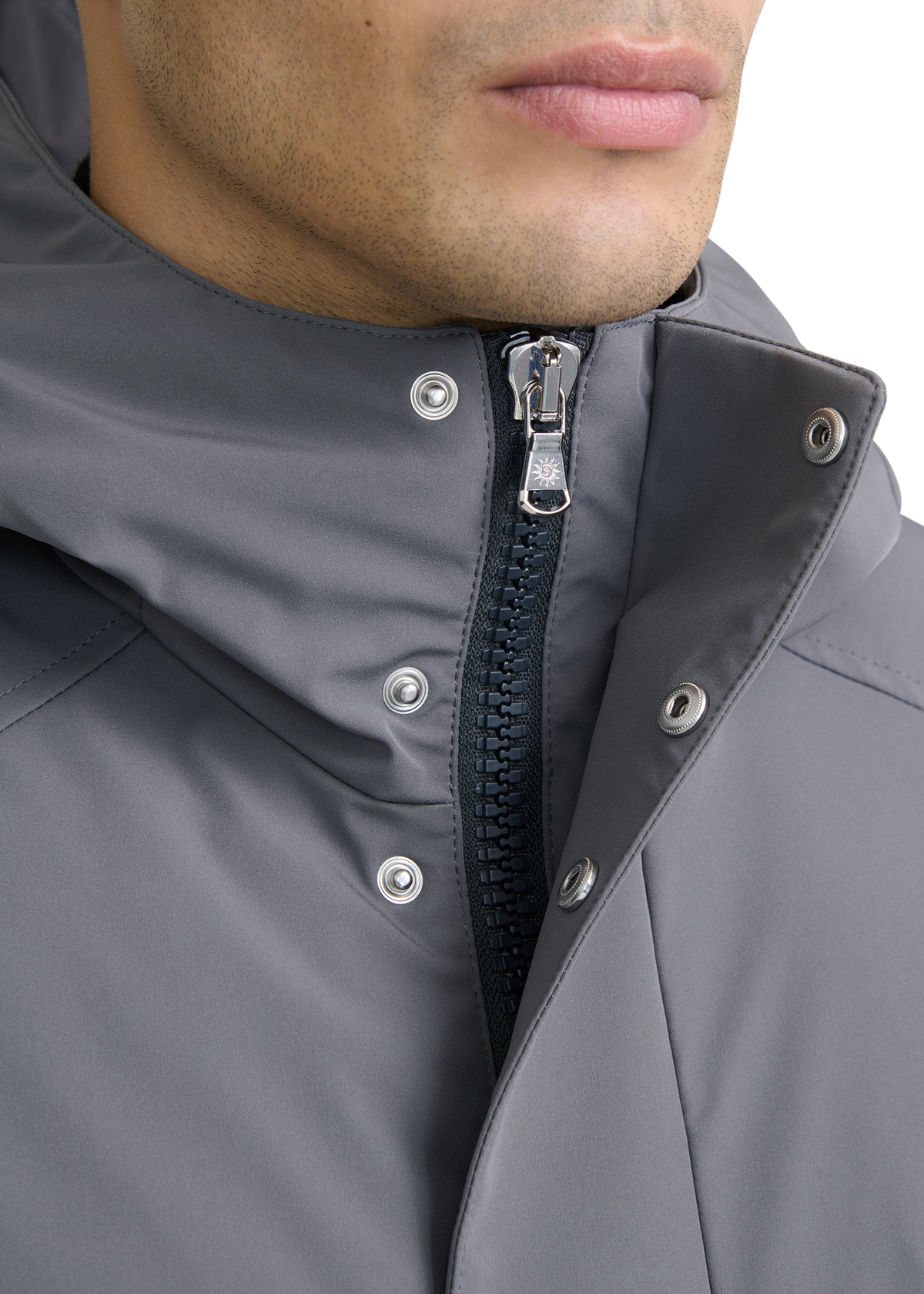 Salterns Terrace Parka Jacket - Charcoal