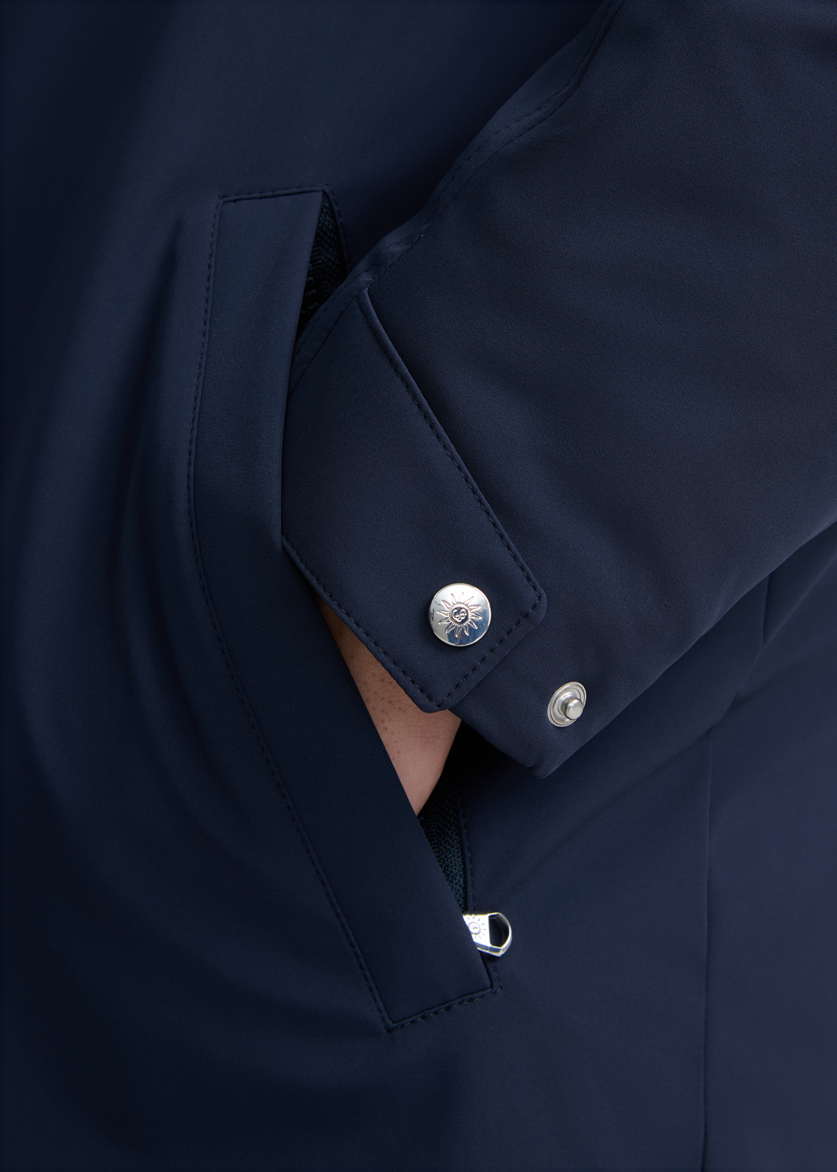 Salterns Terrace Parka Jacket - Navy