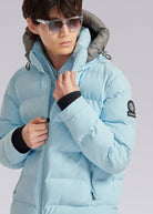 Sandbanks Banks Puffer Jacket - Crystal Blue - Sandbanks