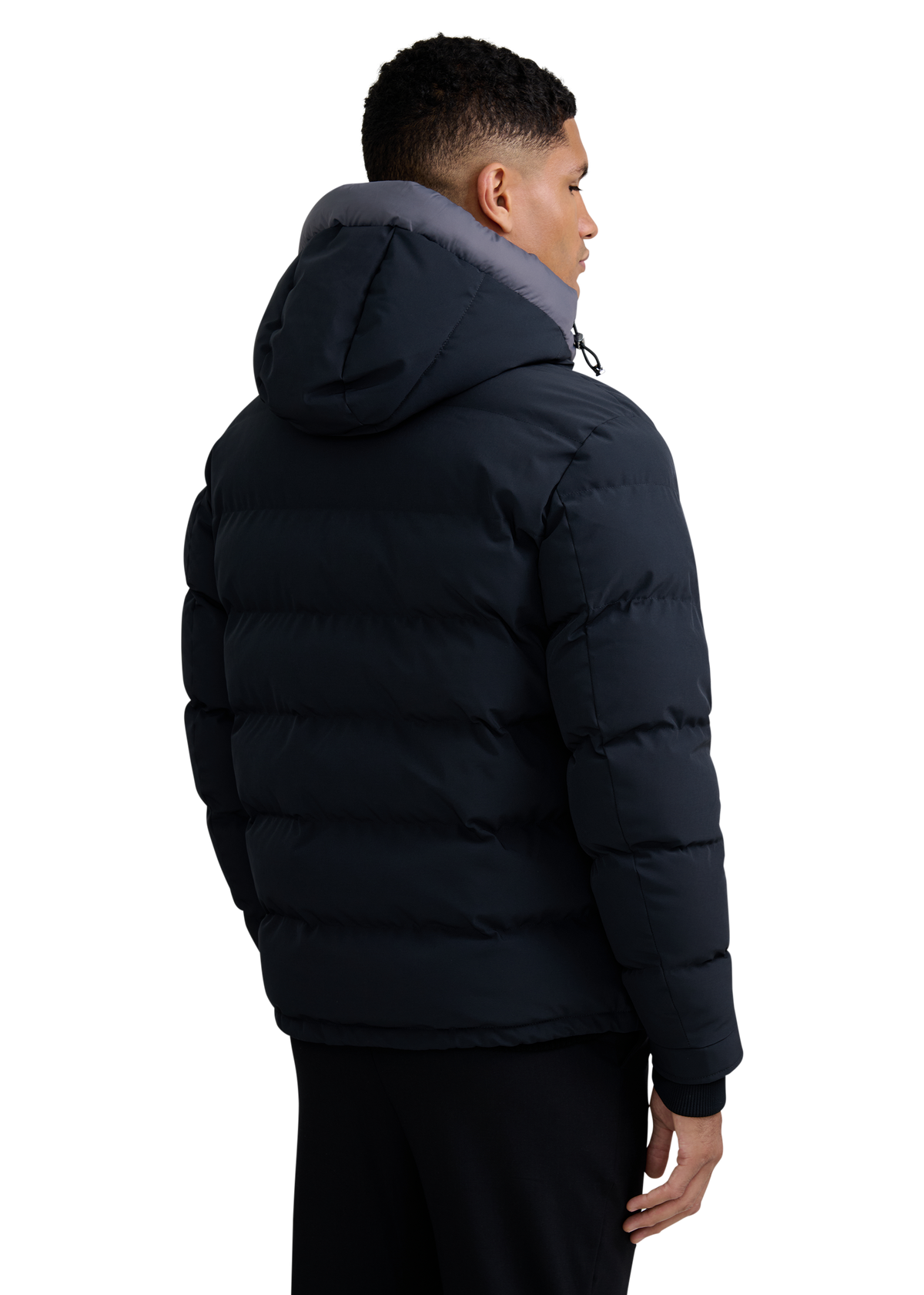 Sandbanks Banks Puffer Jacket - Black