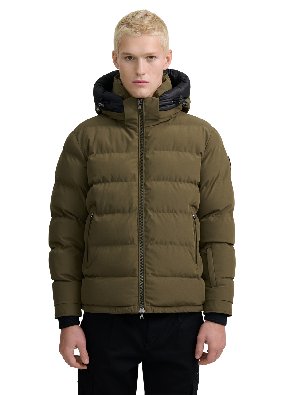 Sandbanks Banks Puffer Jacket - Olive