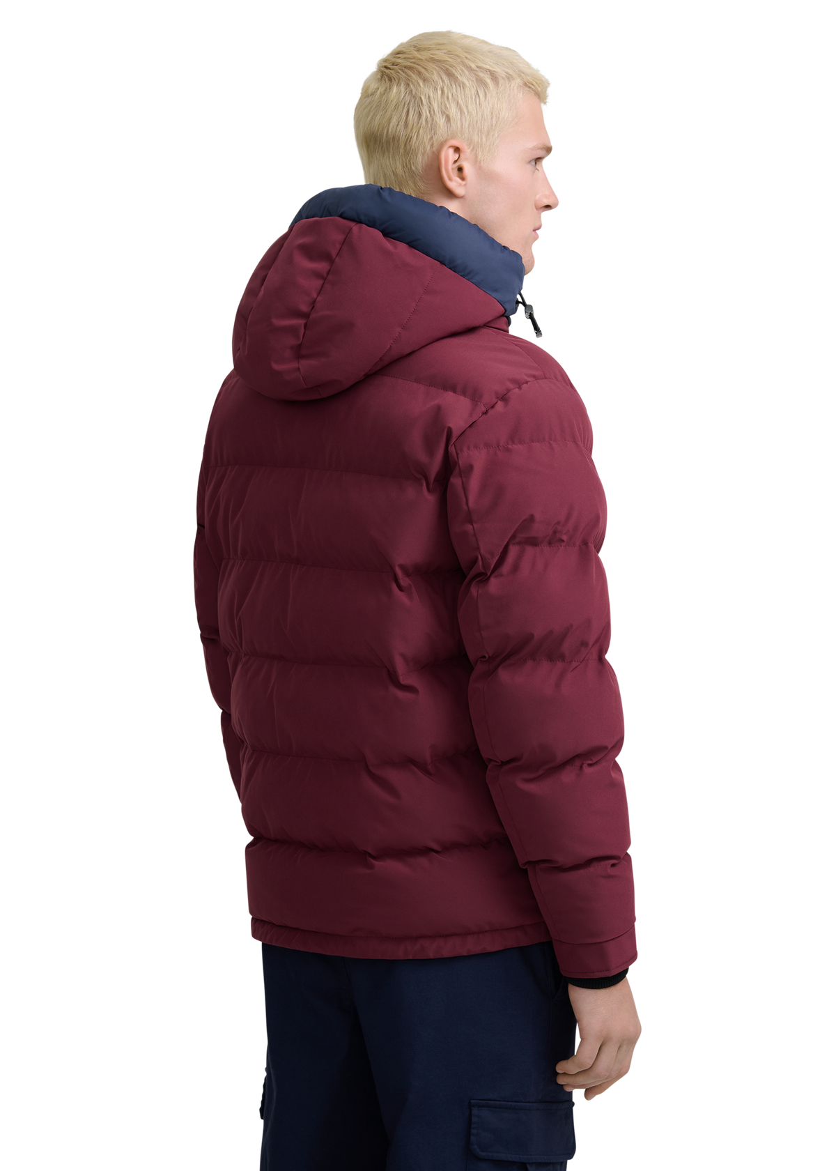 Sandbanks Banks Puffer Jacket - Port