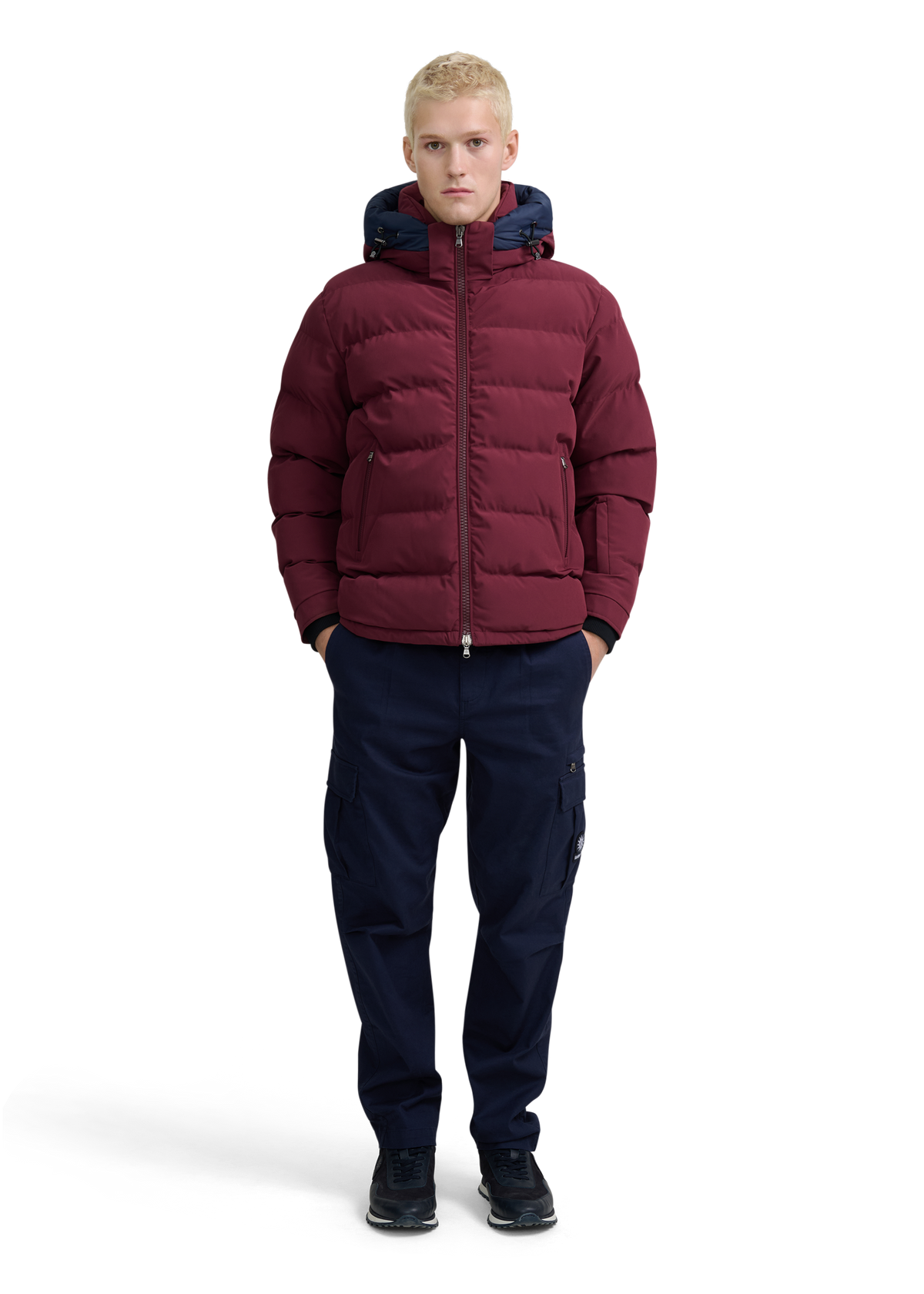 Sandbanks Banks Puffer Jacket - Port