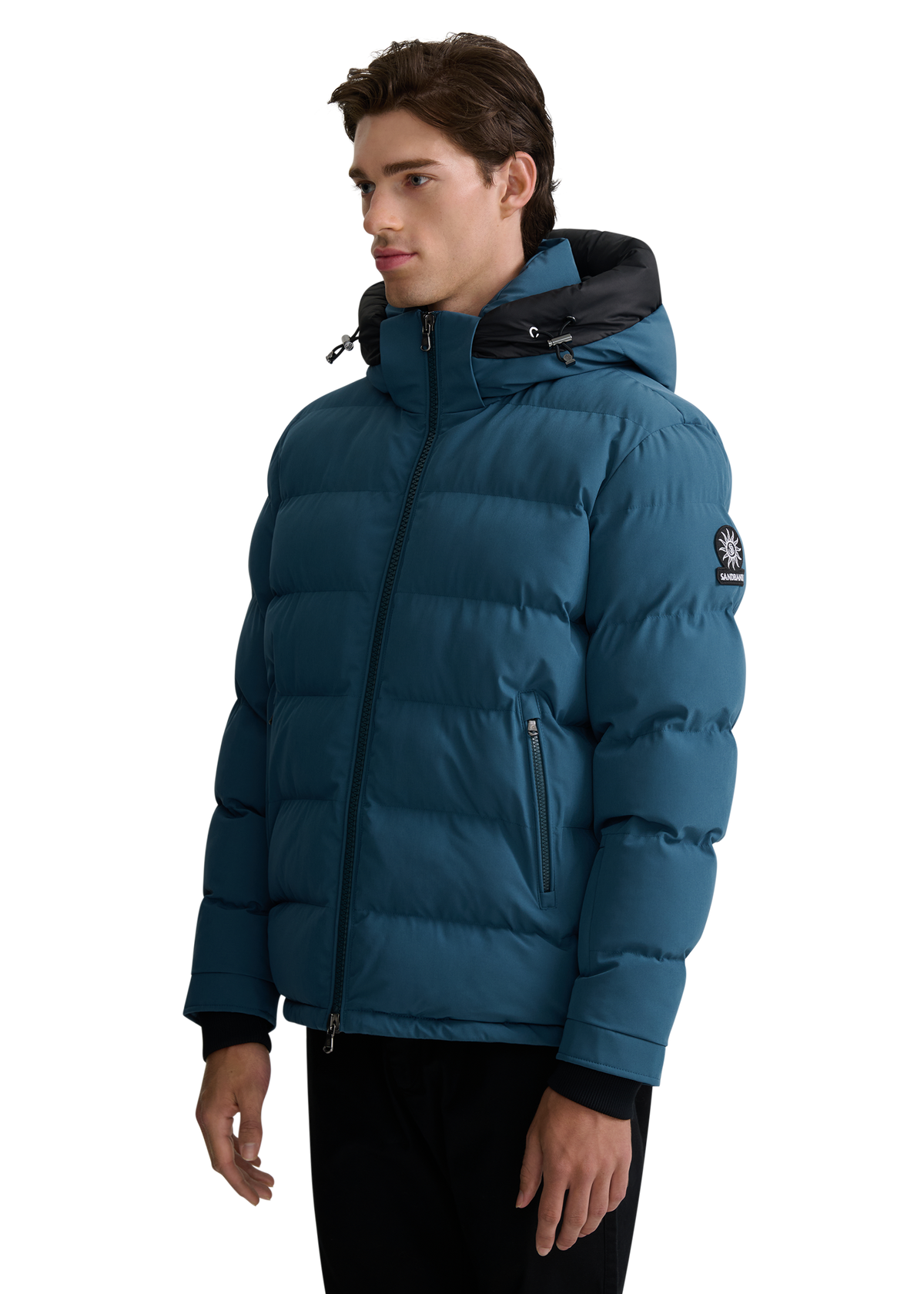 Sandbanks Banks Puffer Jacket - Teal