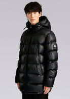 Sandbanks Ravine Mid Puffer Jacket - Black - Sandbanks