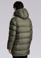 Sandbanks Ravine Mid Puffer Jacket - Khaki - Sandbanks