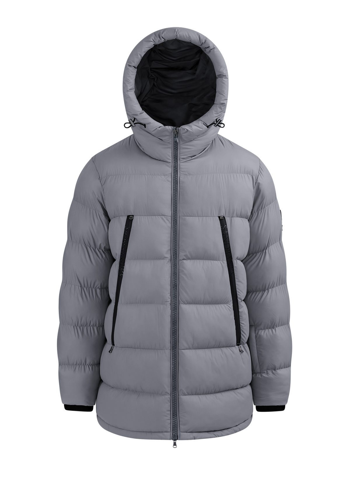 Sandbanks Ravine Mid Puffer Jacket - Charcoal