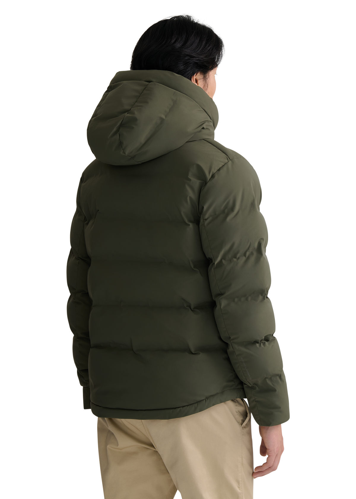 Sandbanks Waterproof Banks Puffer Jacket - Olive