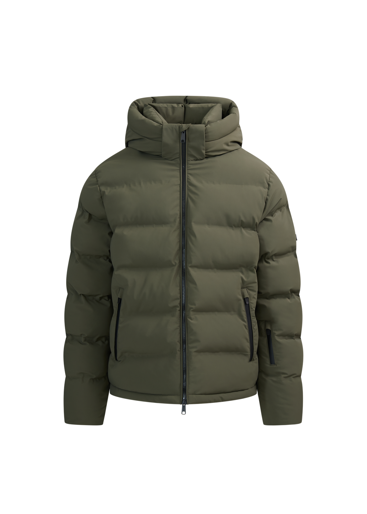 Sandbanks Waterproof Banks Puffer Jacket - Olive