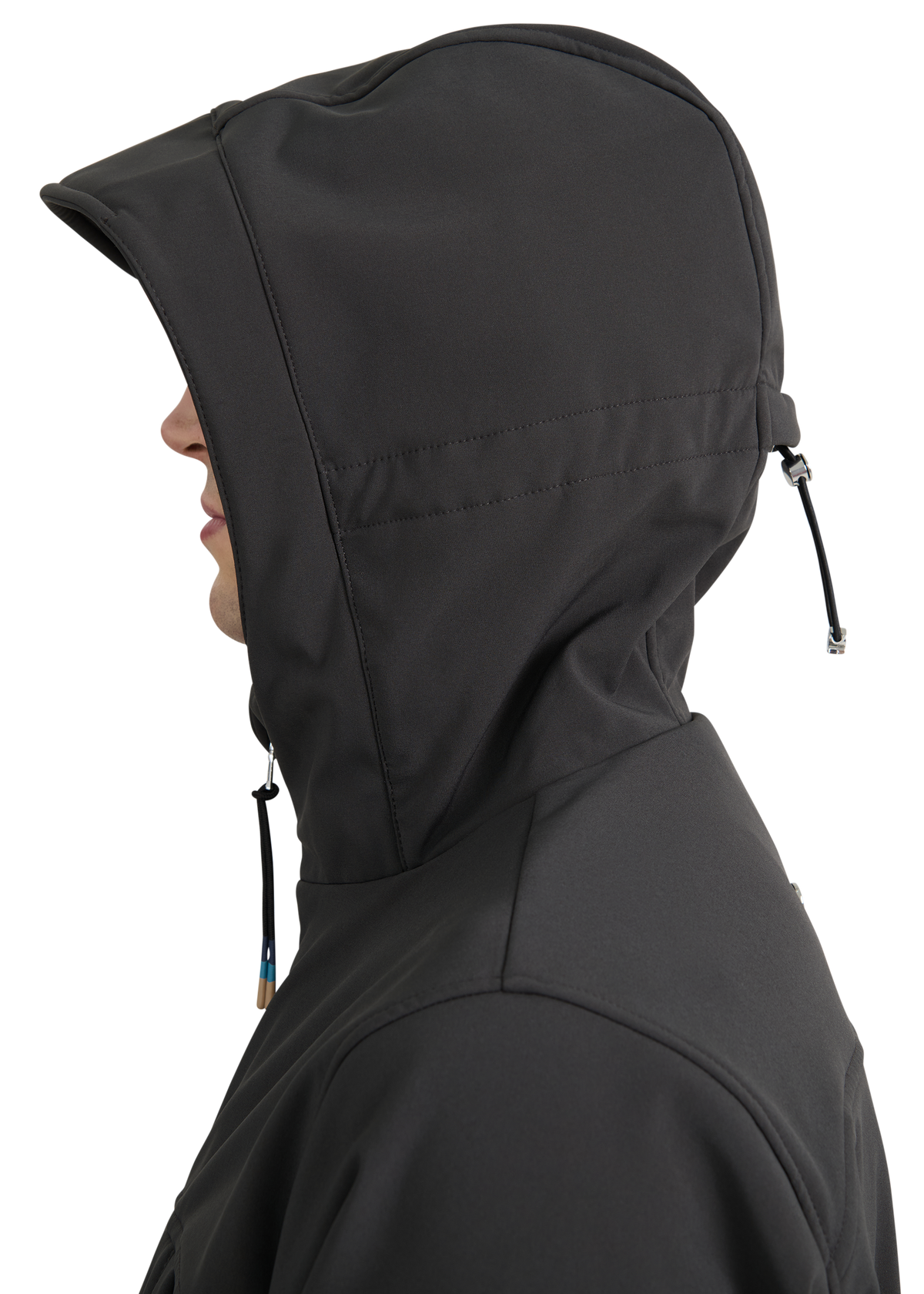Niton Softshell Hooded Jacket - Charcoal