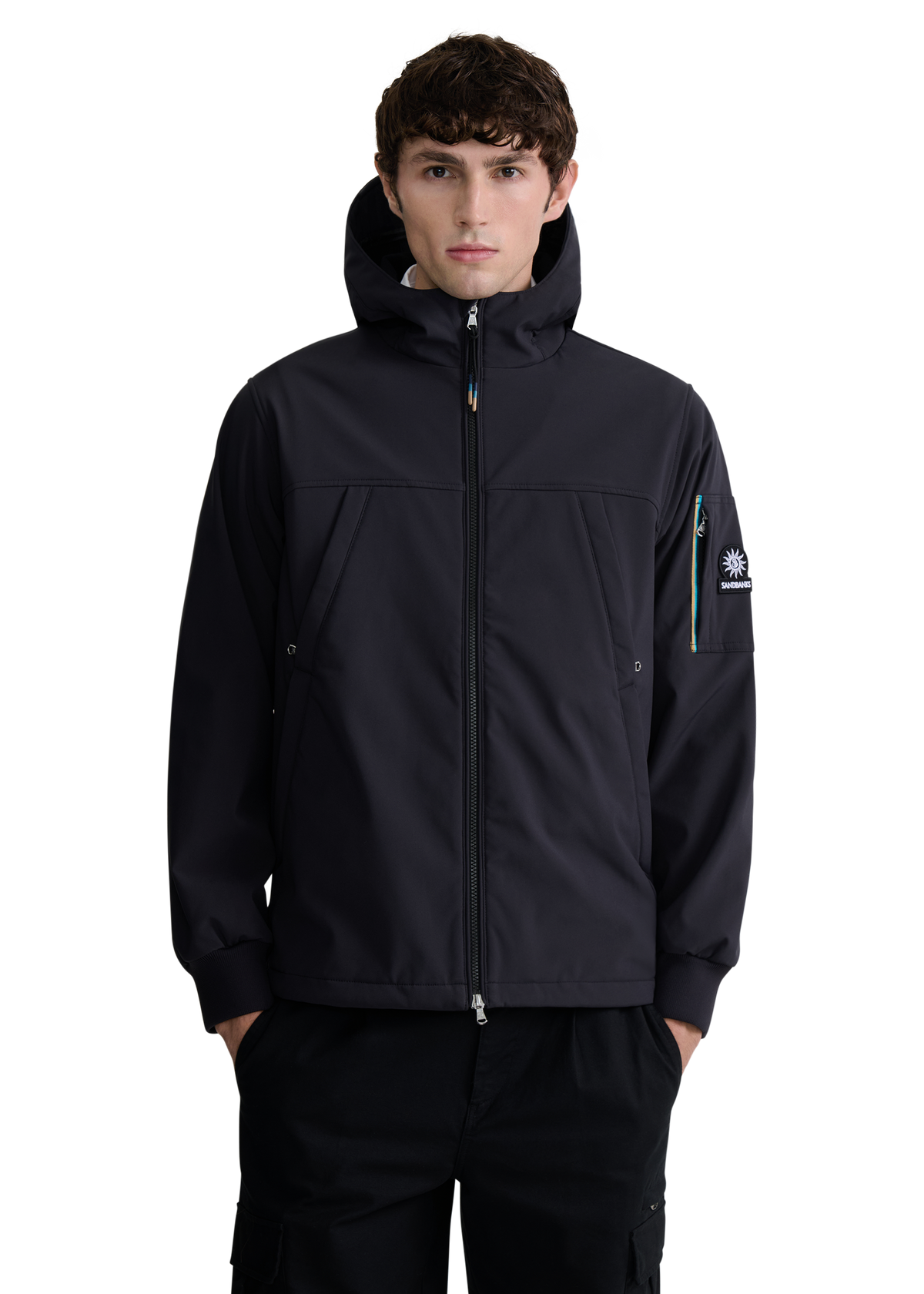 Niton Softshell Hooded Jacket - Black