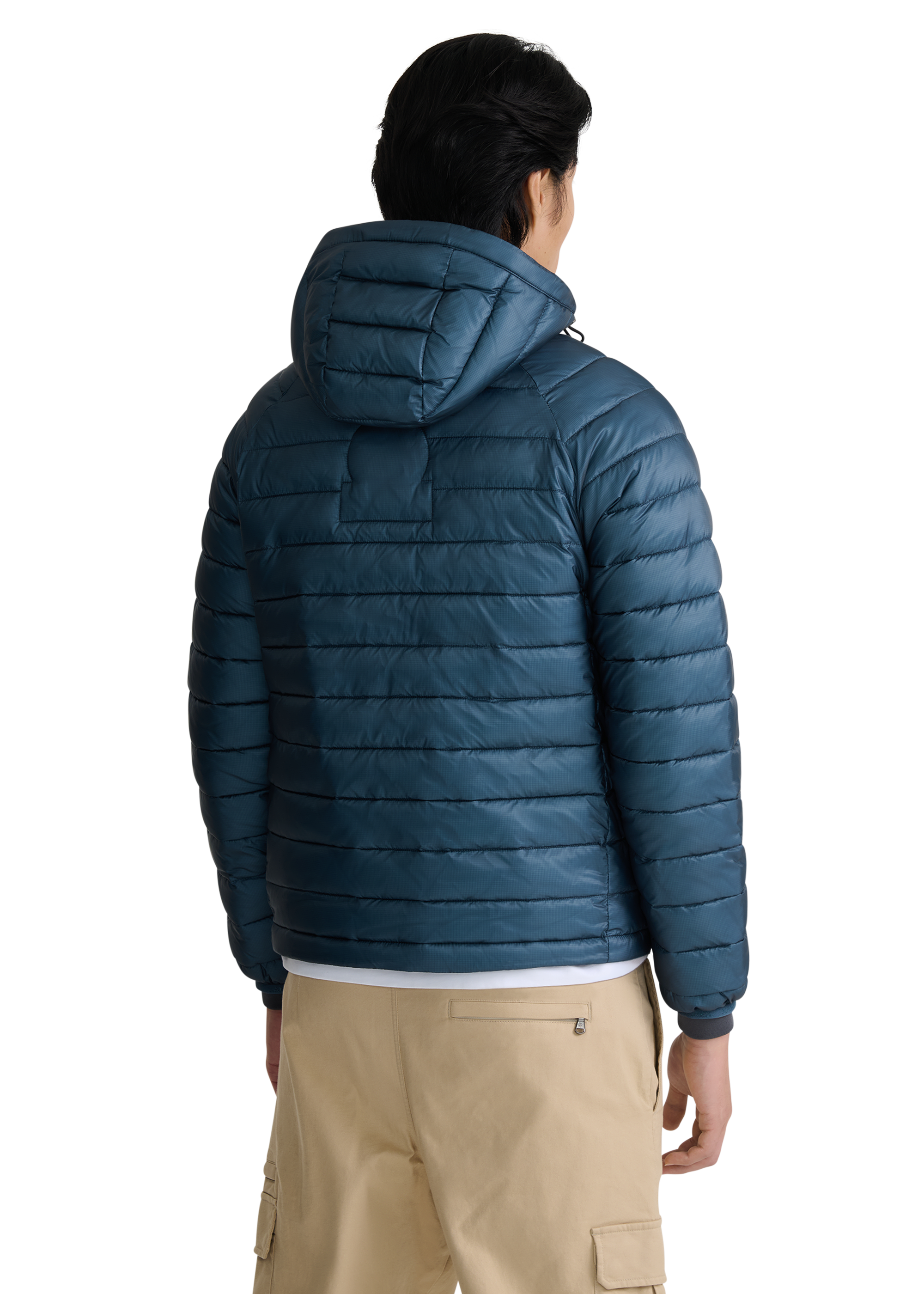 Ragland Hooded Micro Puffer - Teal
