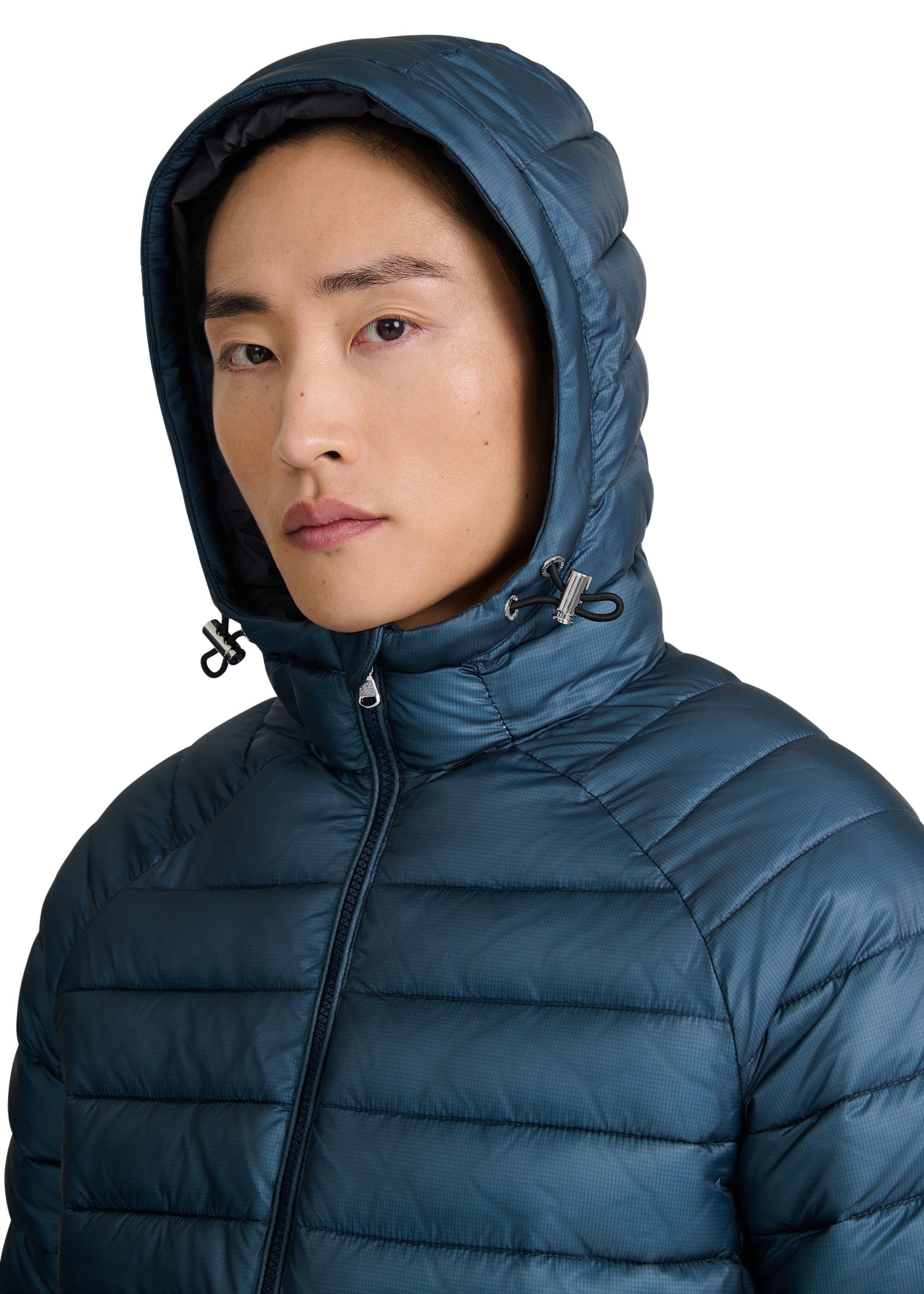 Ragland Hooded Micro Puffer - Teal