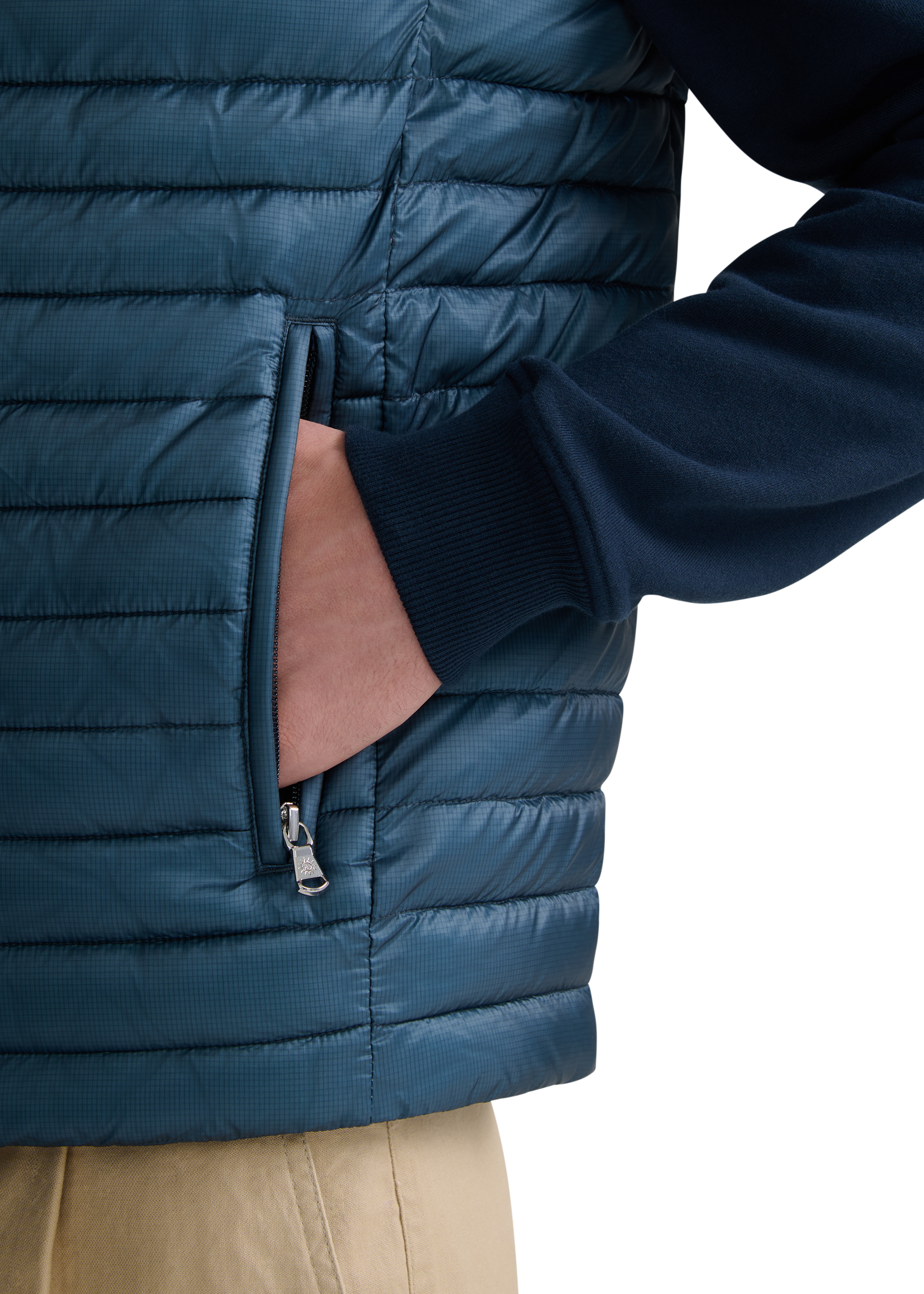 Sandbanks Ripstop Micro Puffer Gilet - Teal