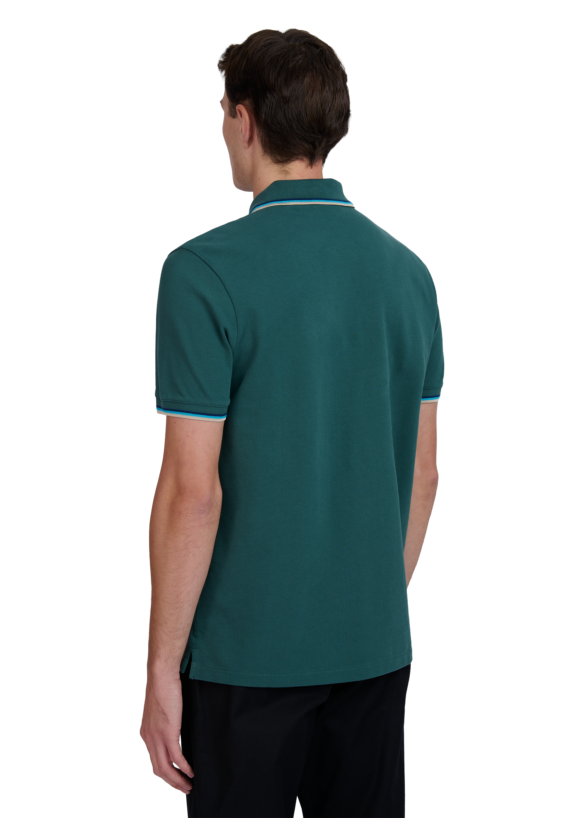 Sandbanks Badge Logo Polo Shirt - Emerald Green