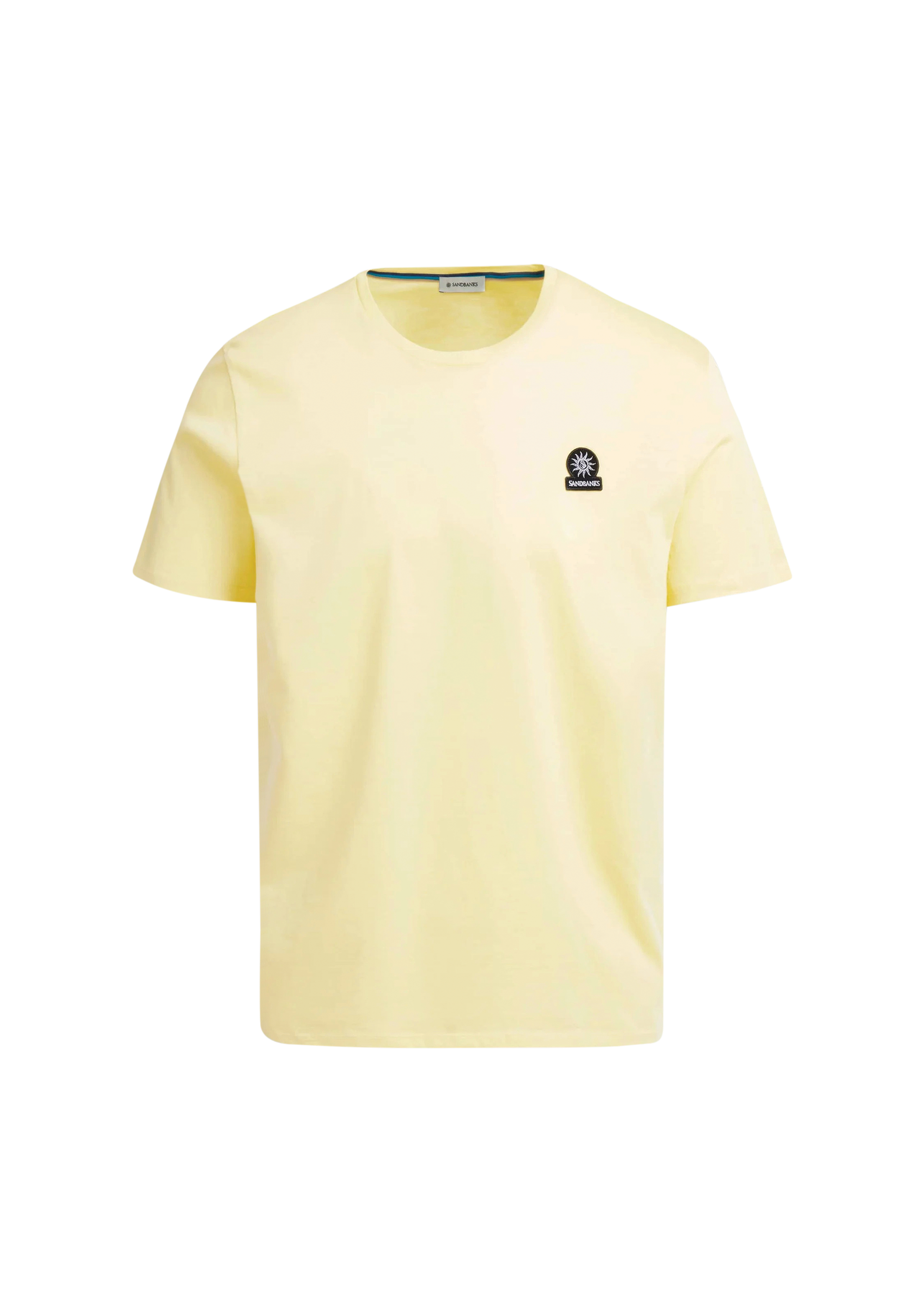 Sandbanks Badge Logo T-Shirt - Light Yellow