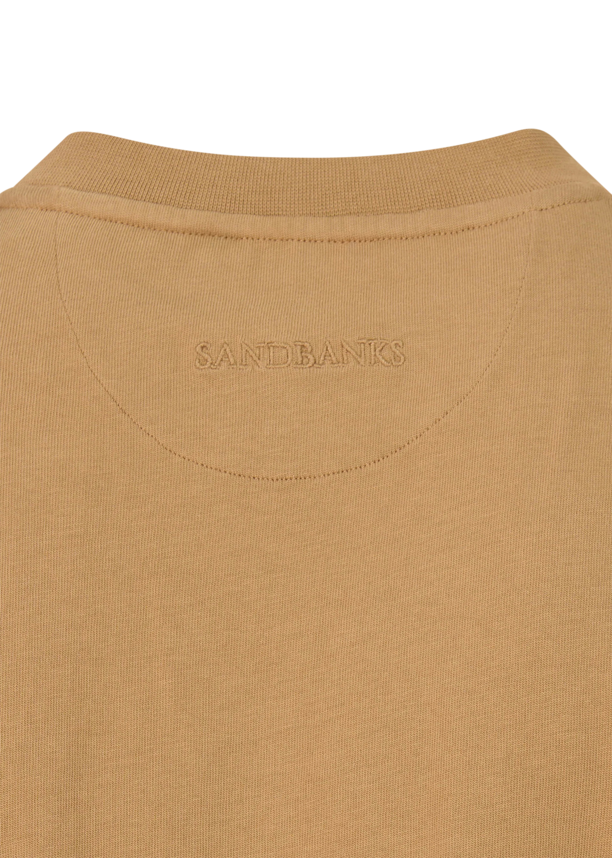 Sandbanks Double Jersey Collegiate T-Shirt - Light Brown