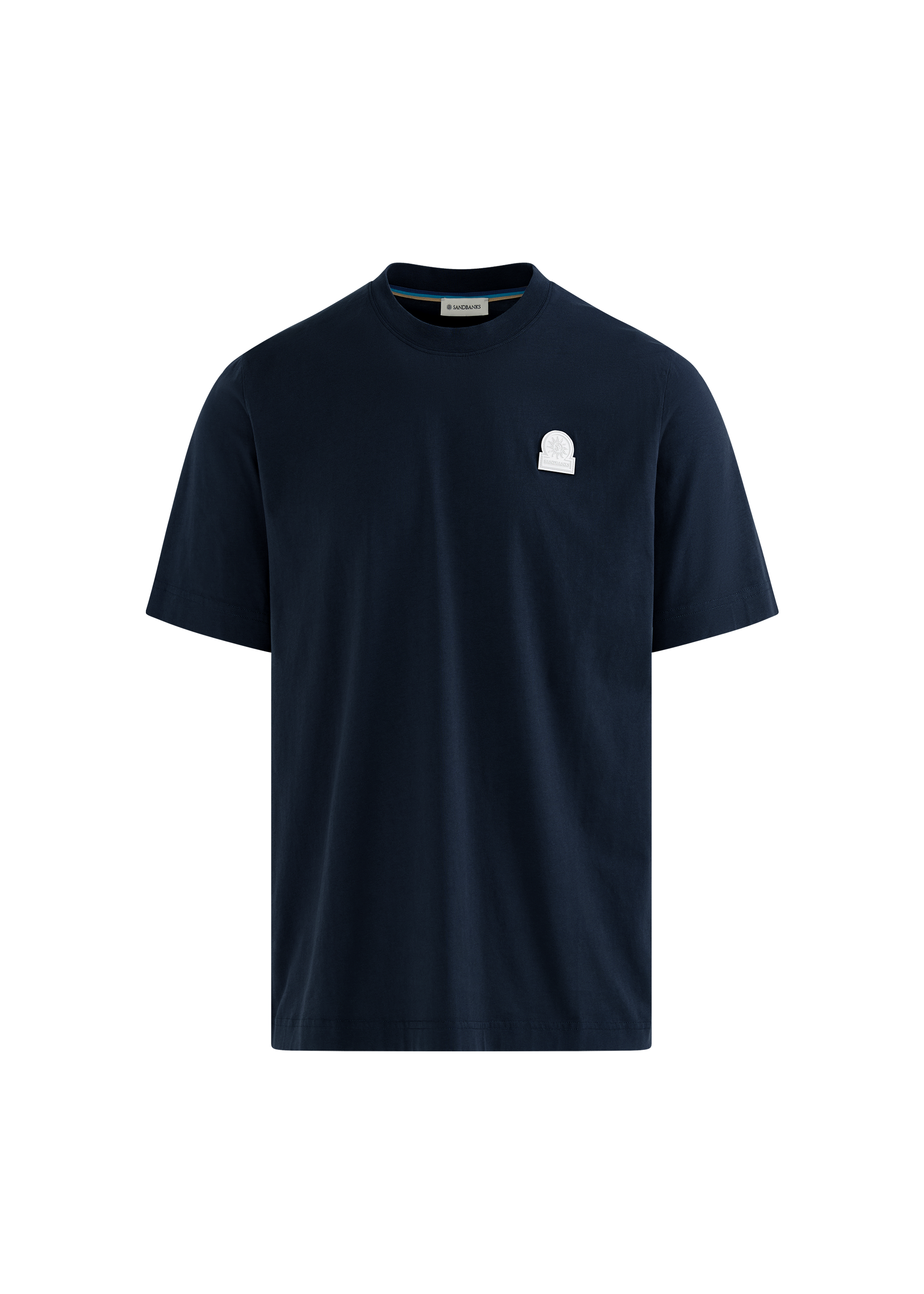 Sandbanks Badge Logo Tri-Colour T-Shirt - Pack of three