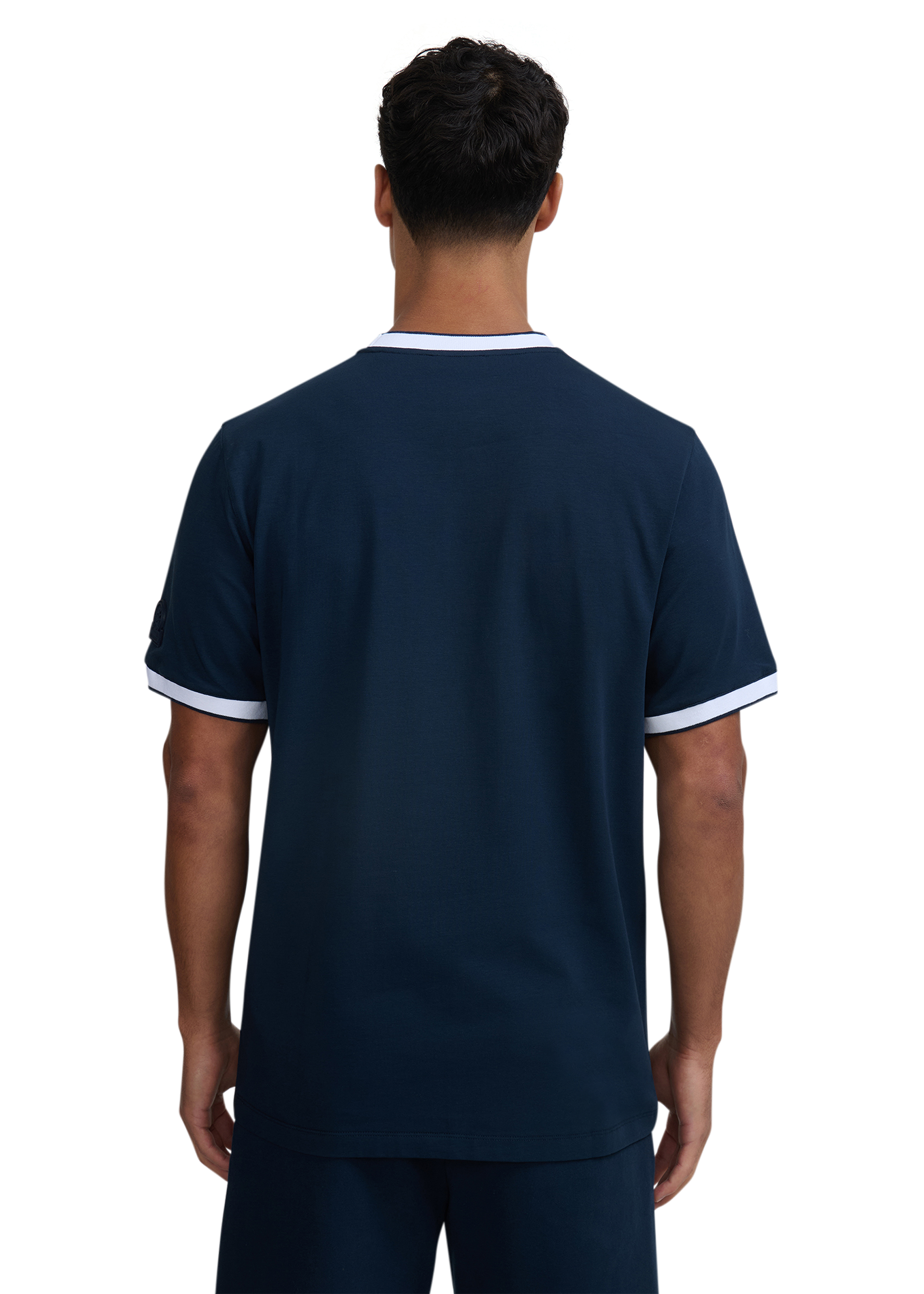 Sandbanks SB Ringer T-Shirt - Navy