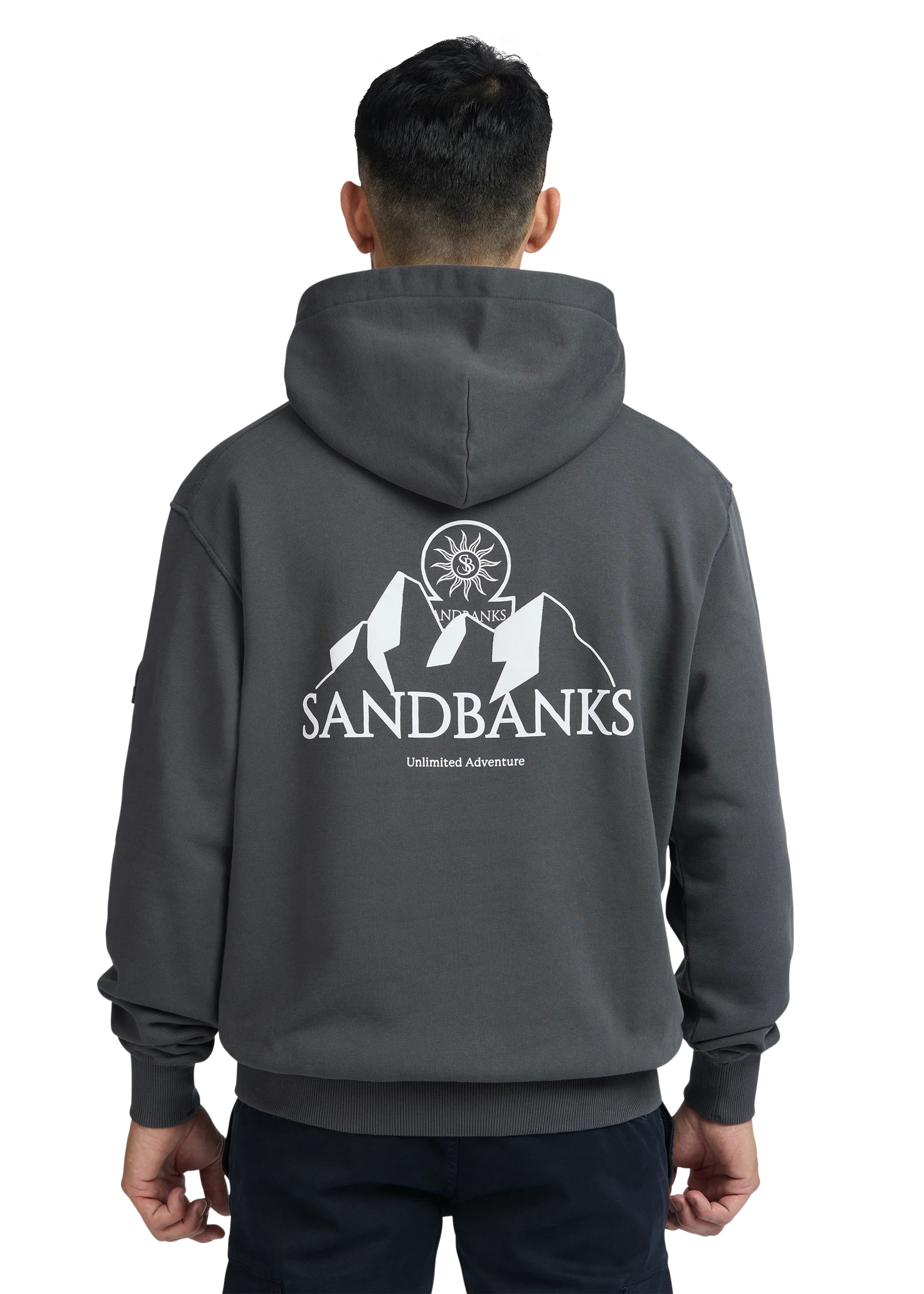 Sandbanks Unlimited Adventure Hoodie - Anthracite