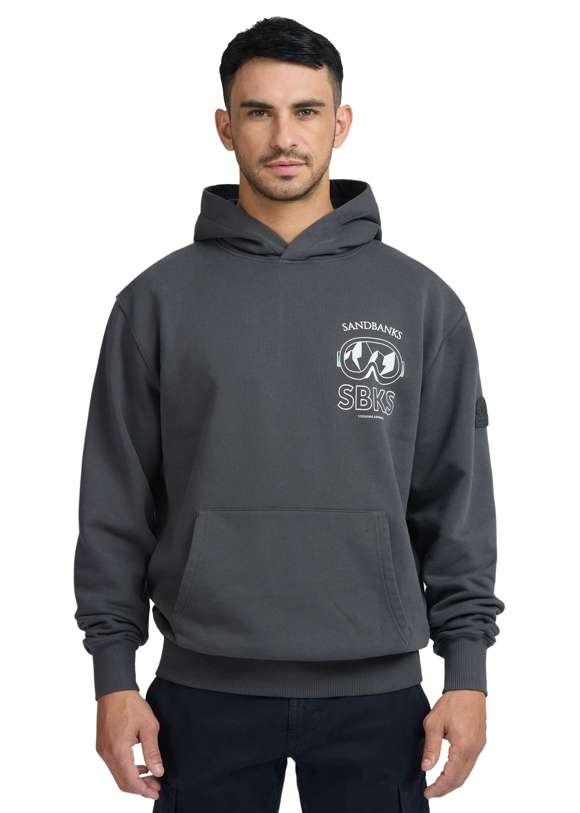 Sandbanks Unlimited Adventure Hoodie - Anthracite