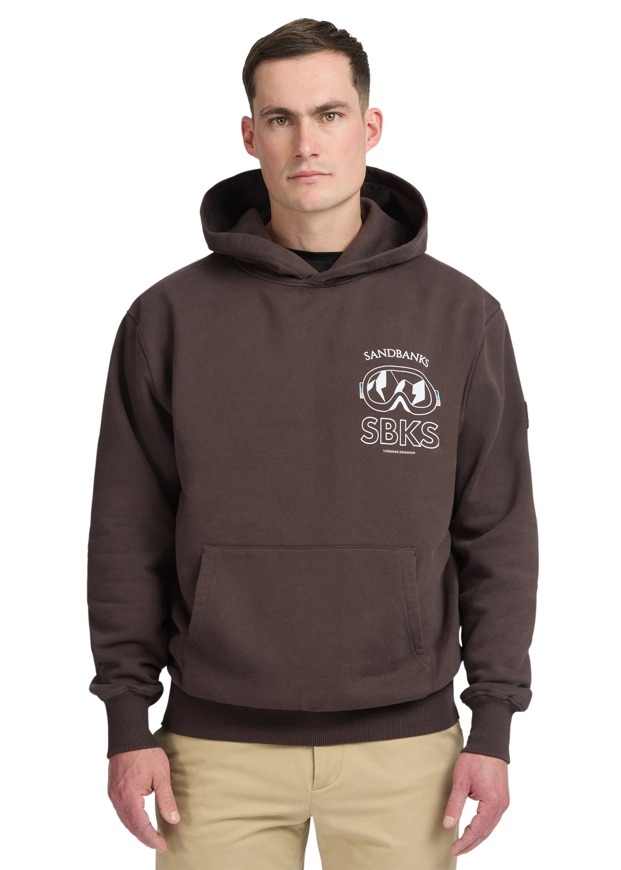 Sandbanks Unlimited Adventure Hoodie - Brown