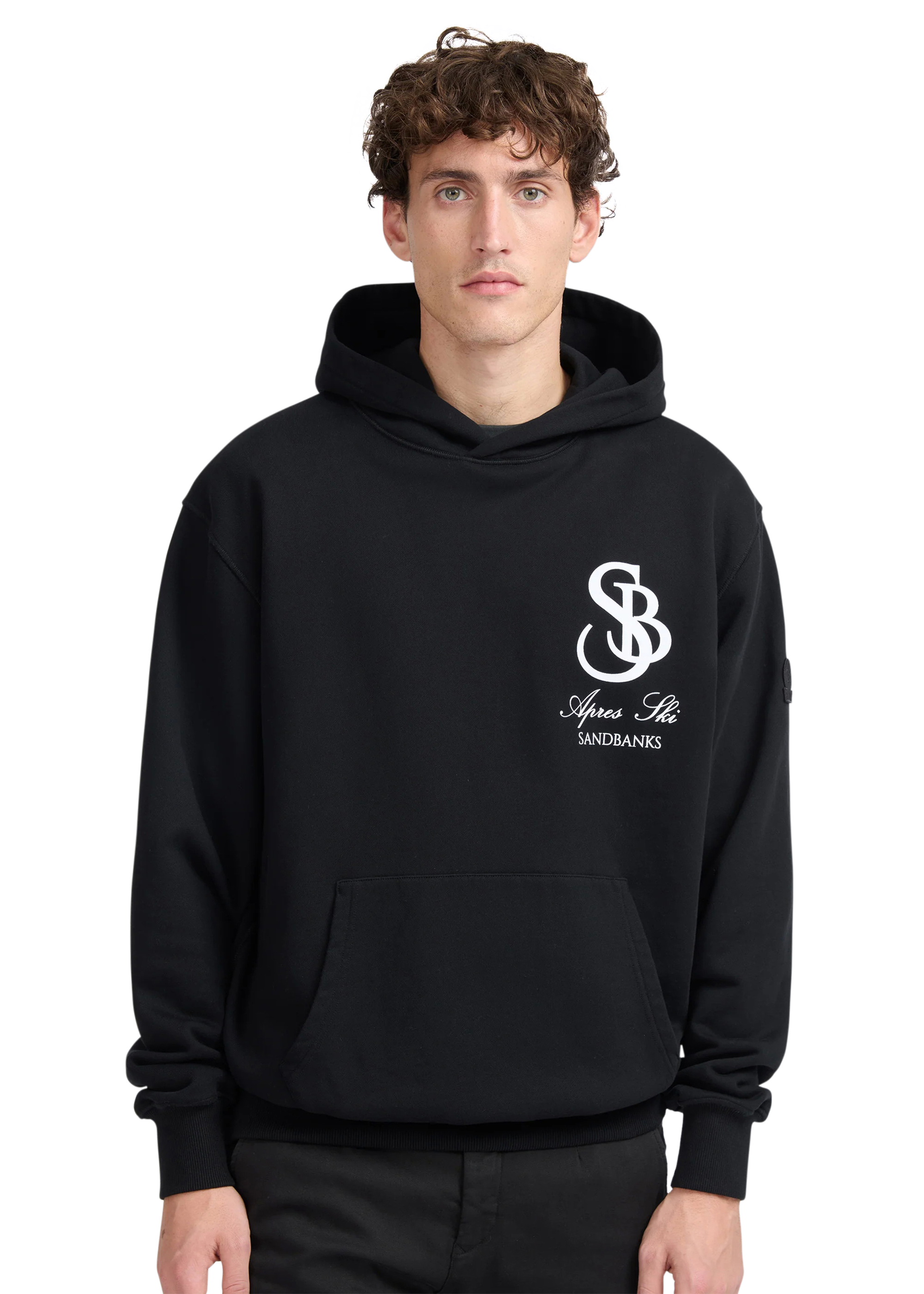 Sandbanks SB Après Ski Hoodie - Black