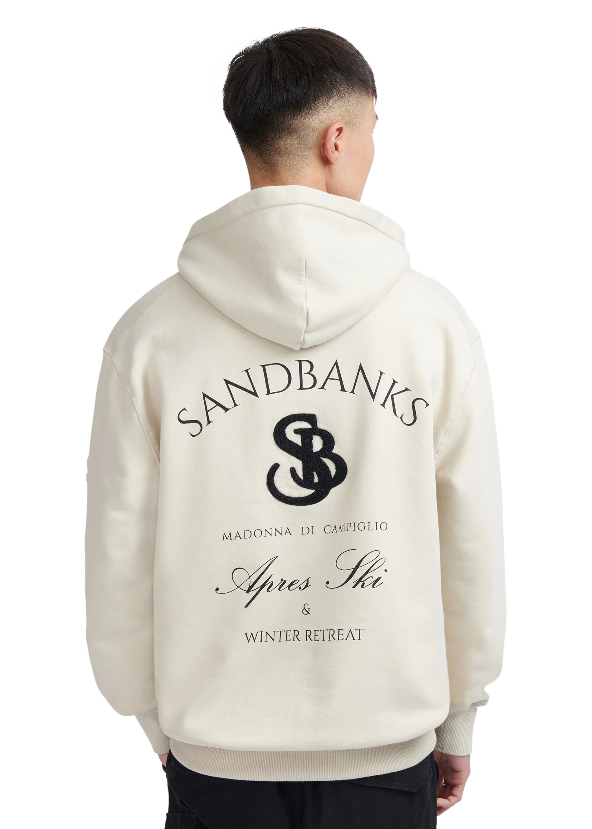 Sandbanks SB Après Ski Hoodie - Stone