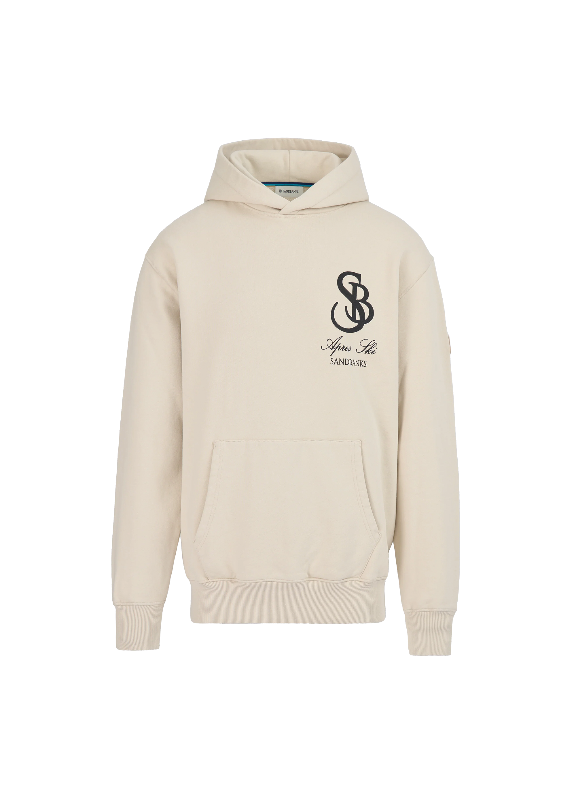 Sandbanks SB Après Ski Hoodie - Stone