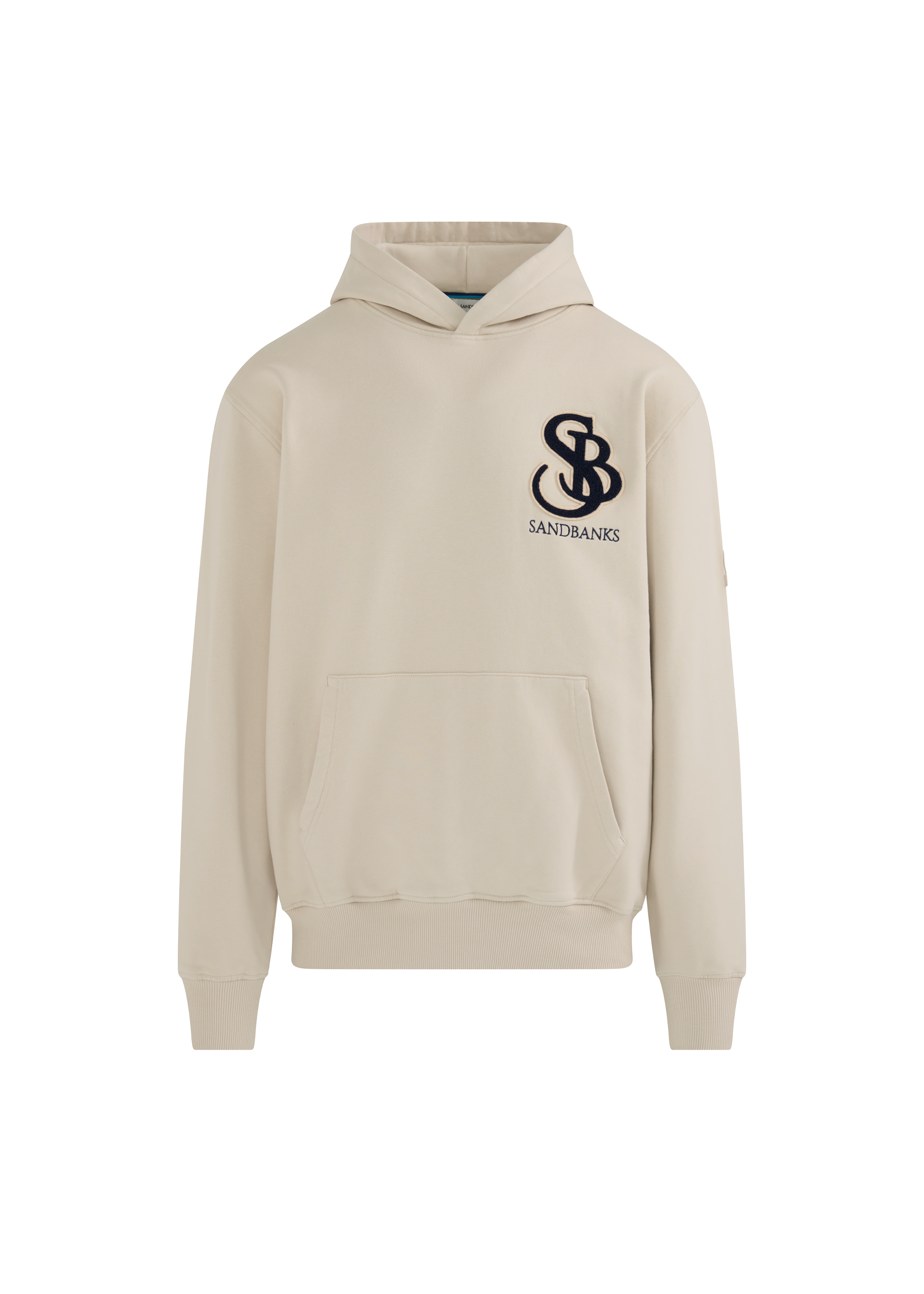 Boucle SB Badge Hoodie - Stone