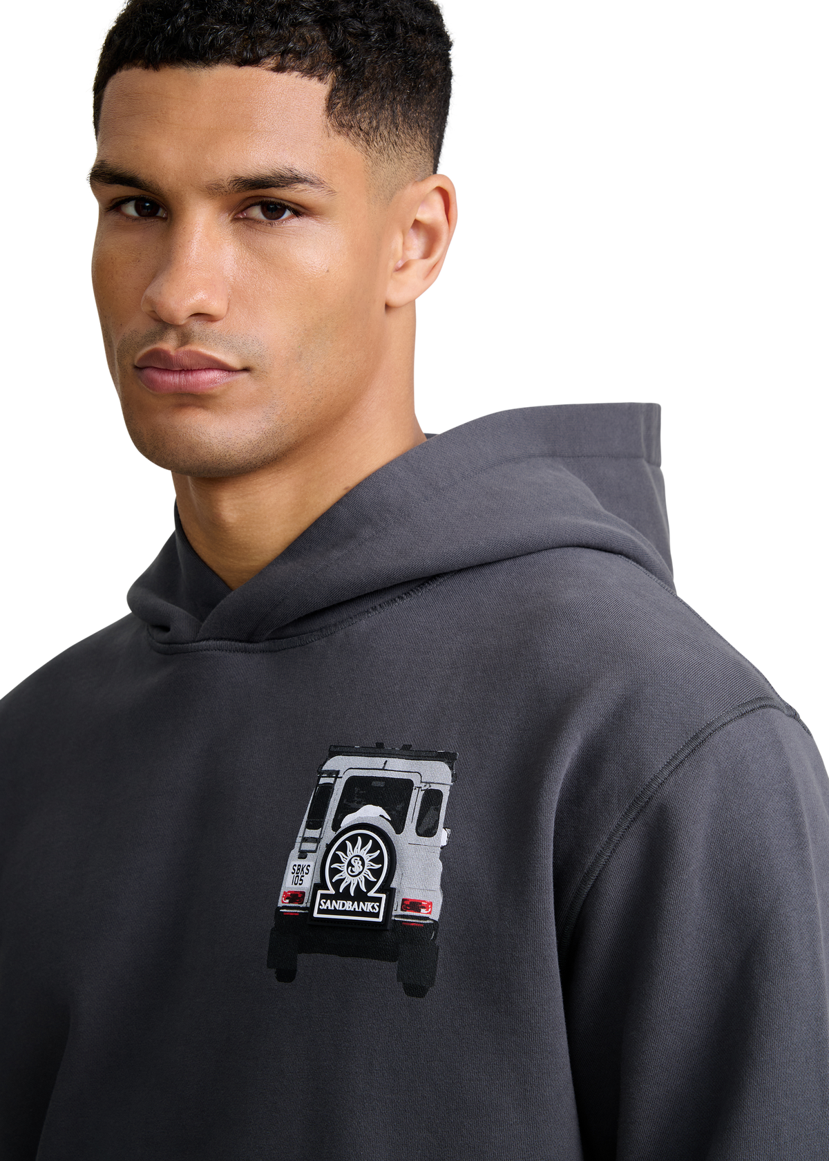 Sandbanks Unlimited Adventure Hoodie - Anthracite