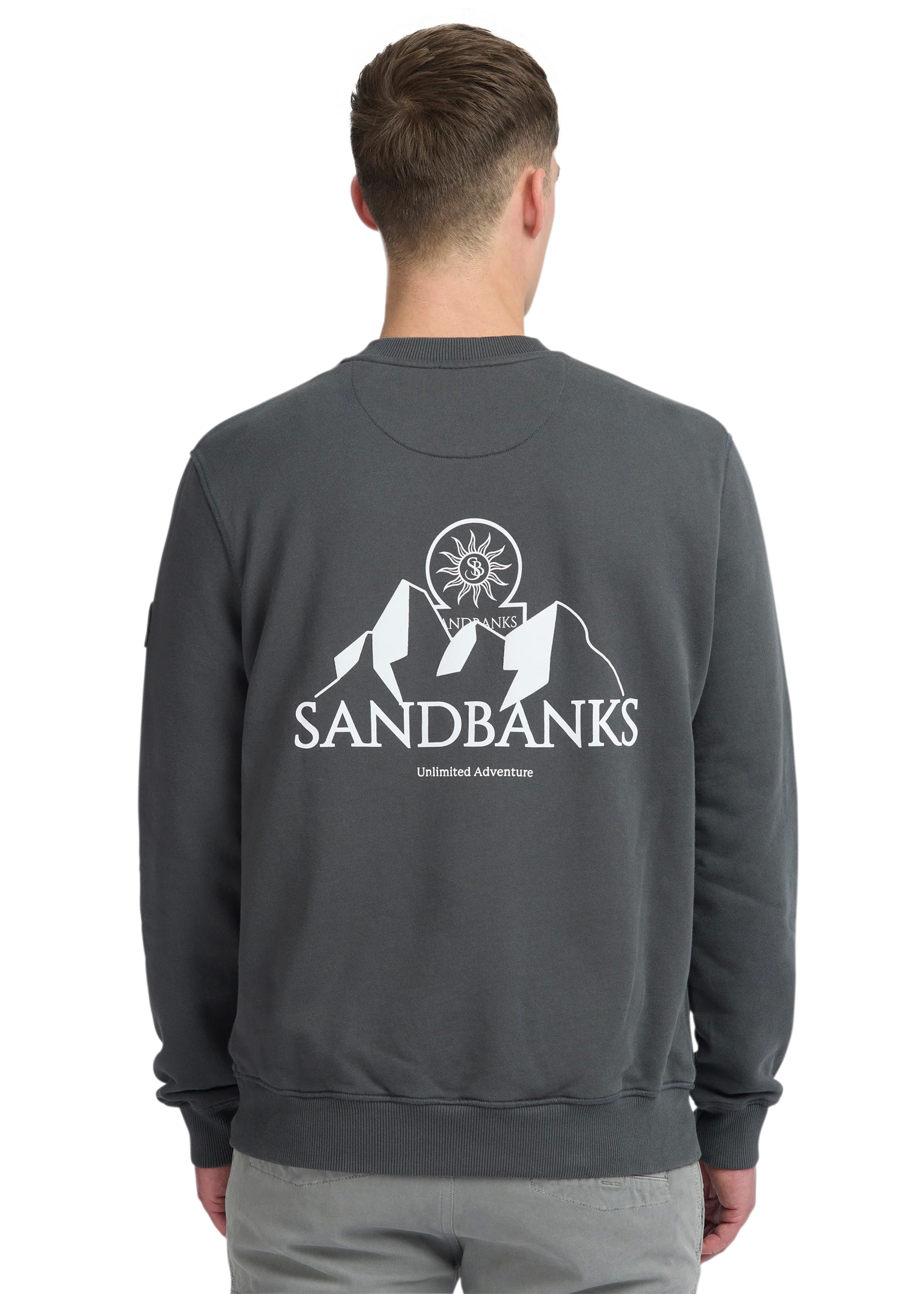 Sandbanks Unlimited Adventure Sweatshirt - Anthracite