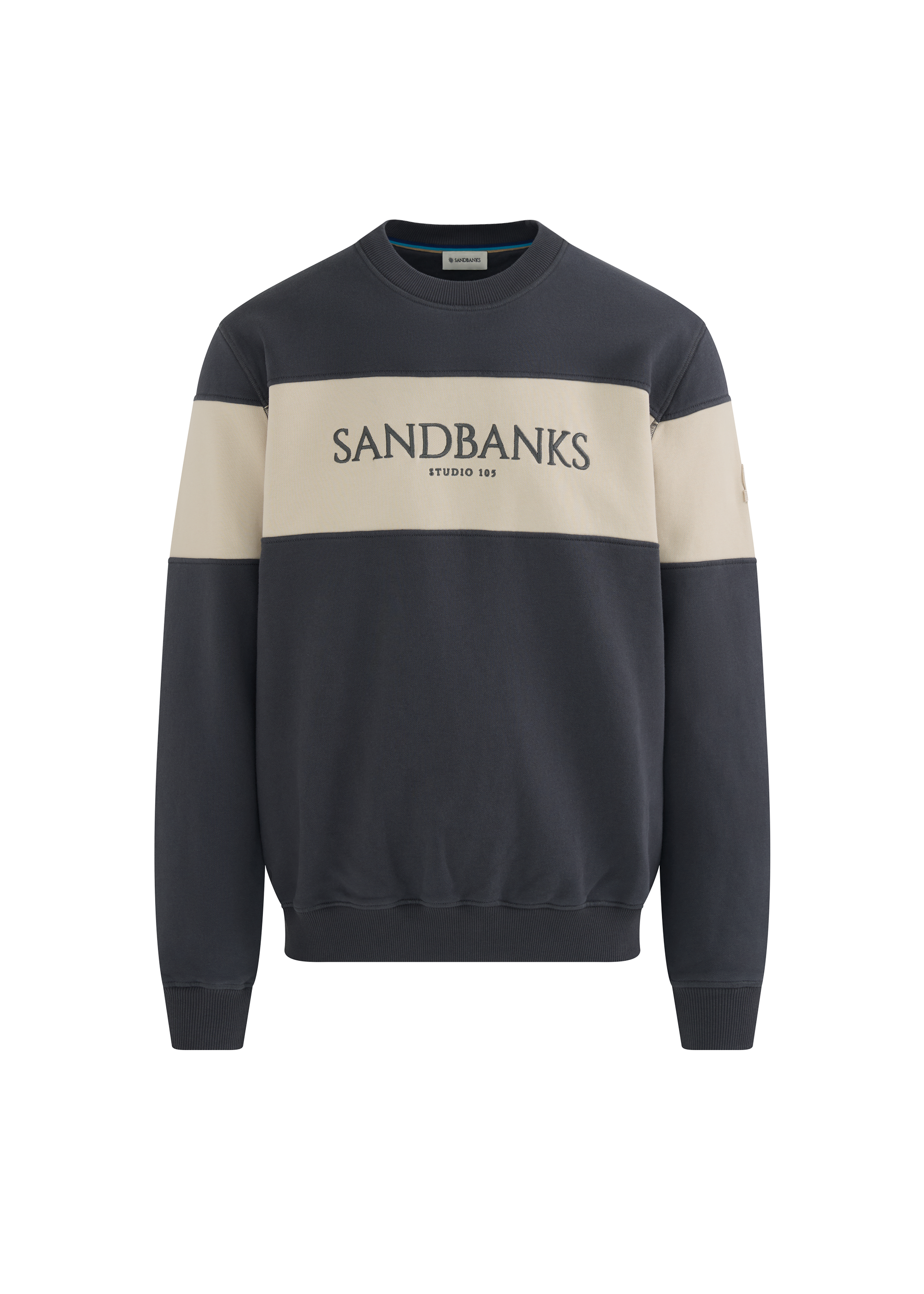 Panel Sweatshirt - Anthracite