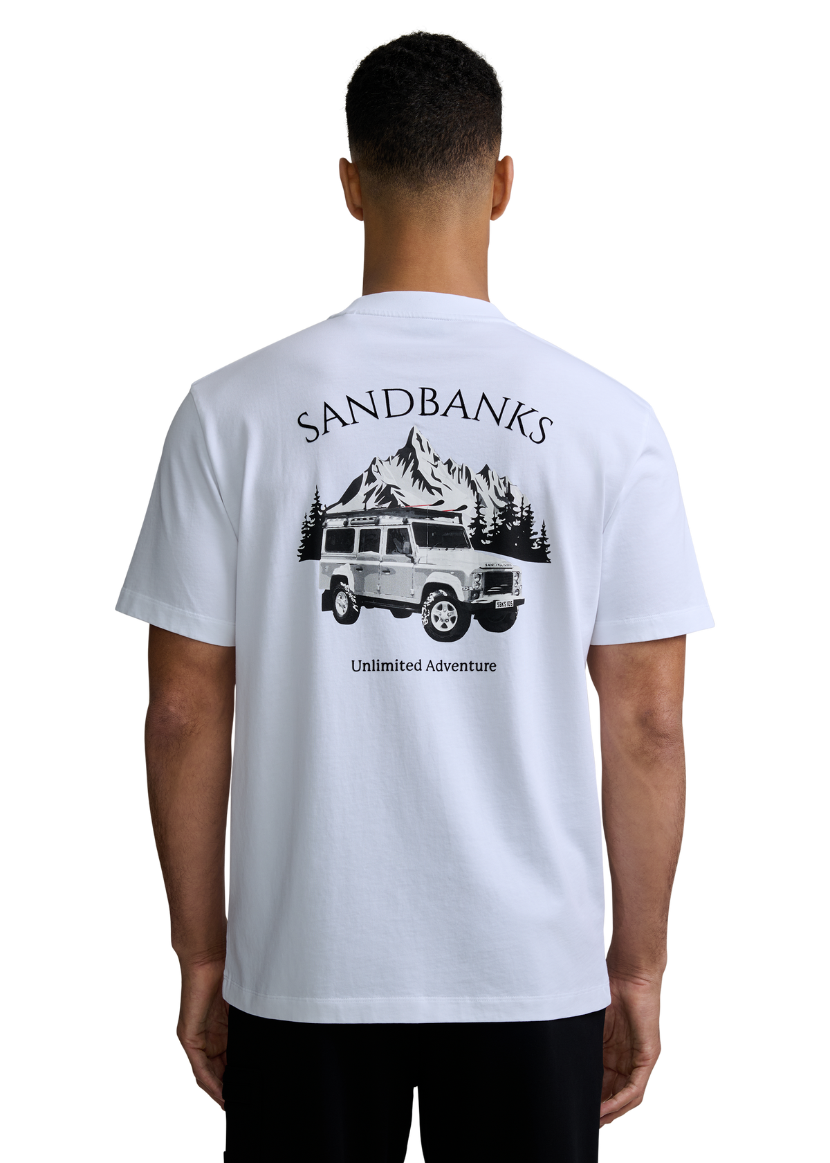 Sandbanks Unlimited Adventure T-shirt - White