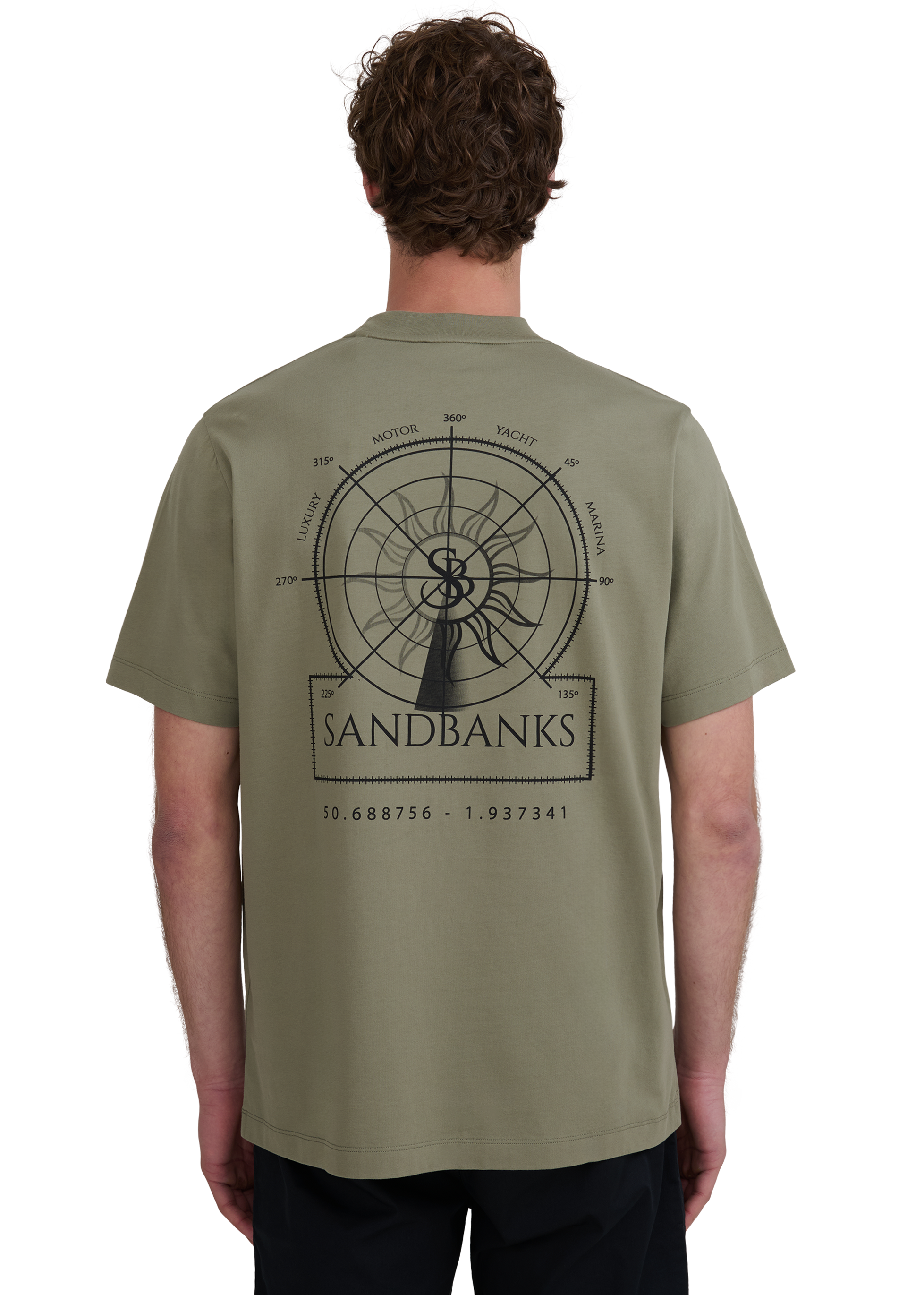 Sandbanks Sonar T-Shirt - Army