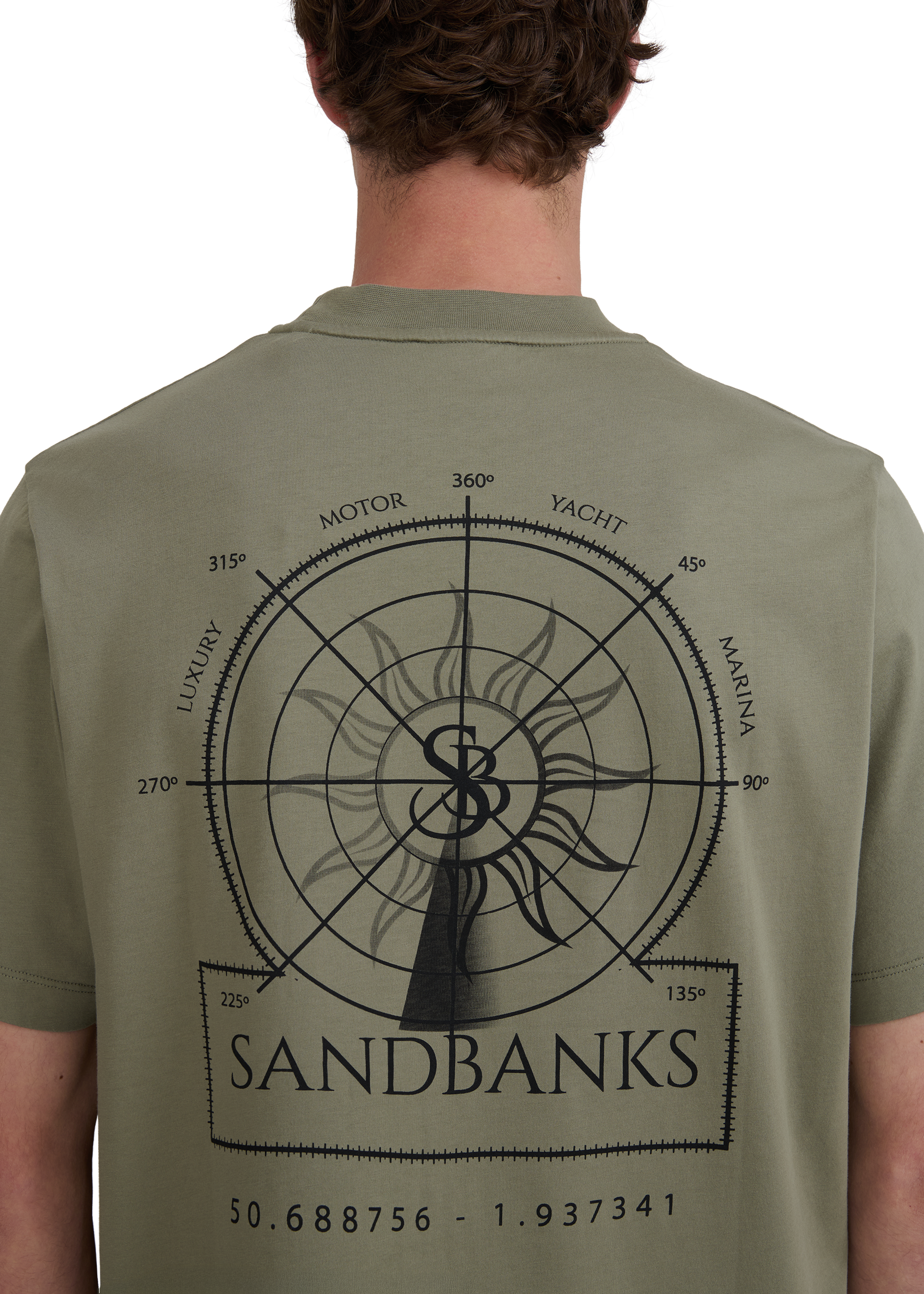 Sandbanks Sonar T-Shirt - Army