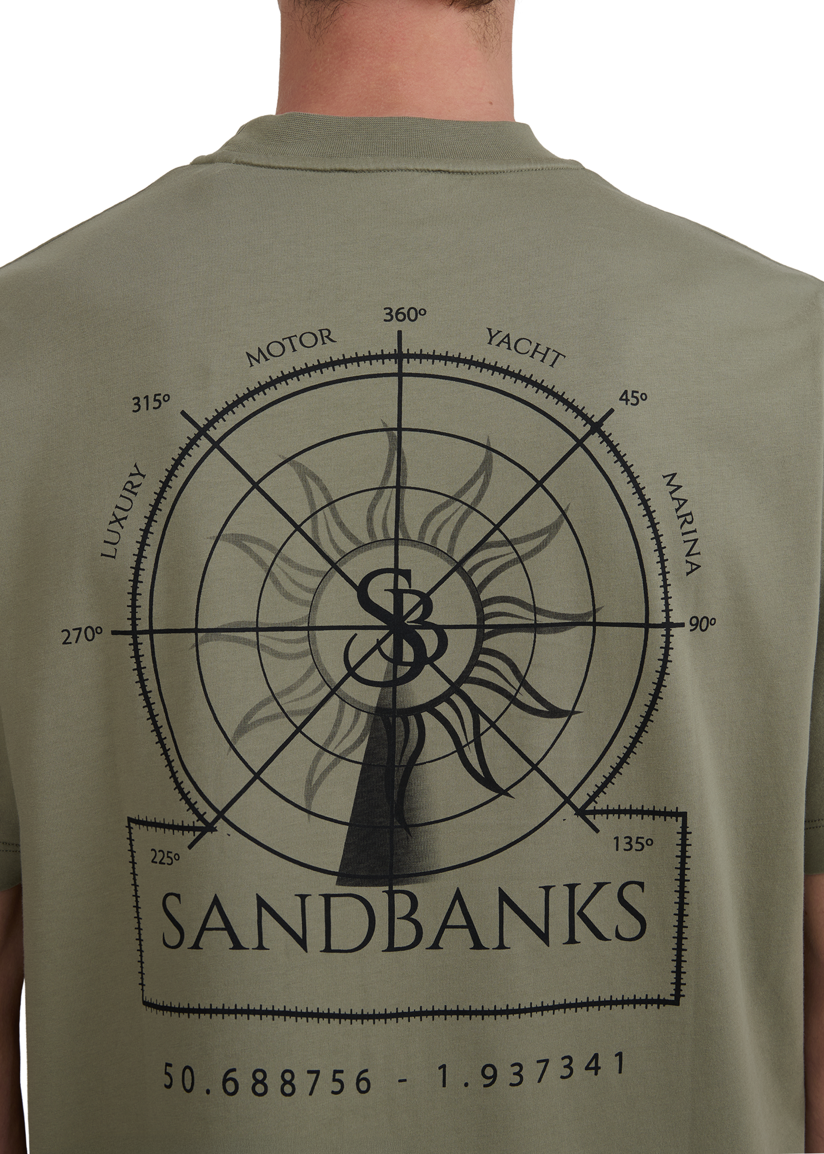 Sandbanks Sonar T-Shirt - Army