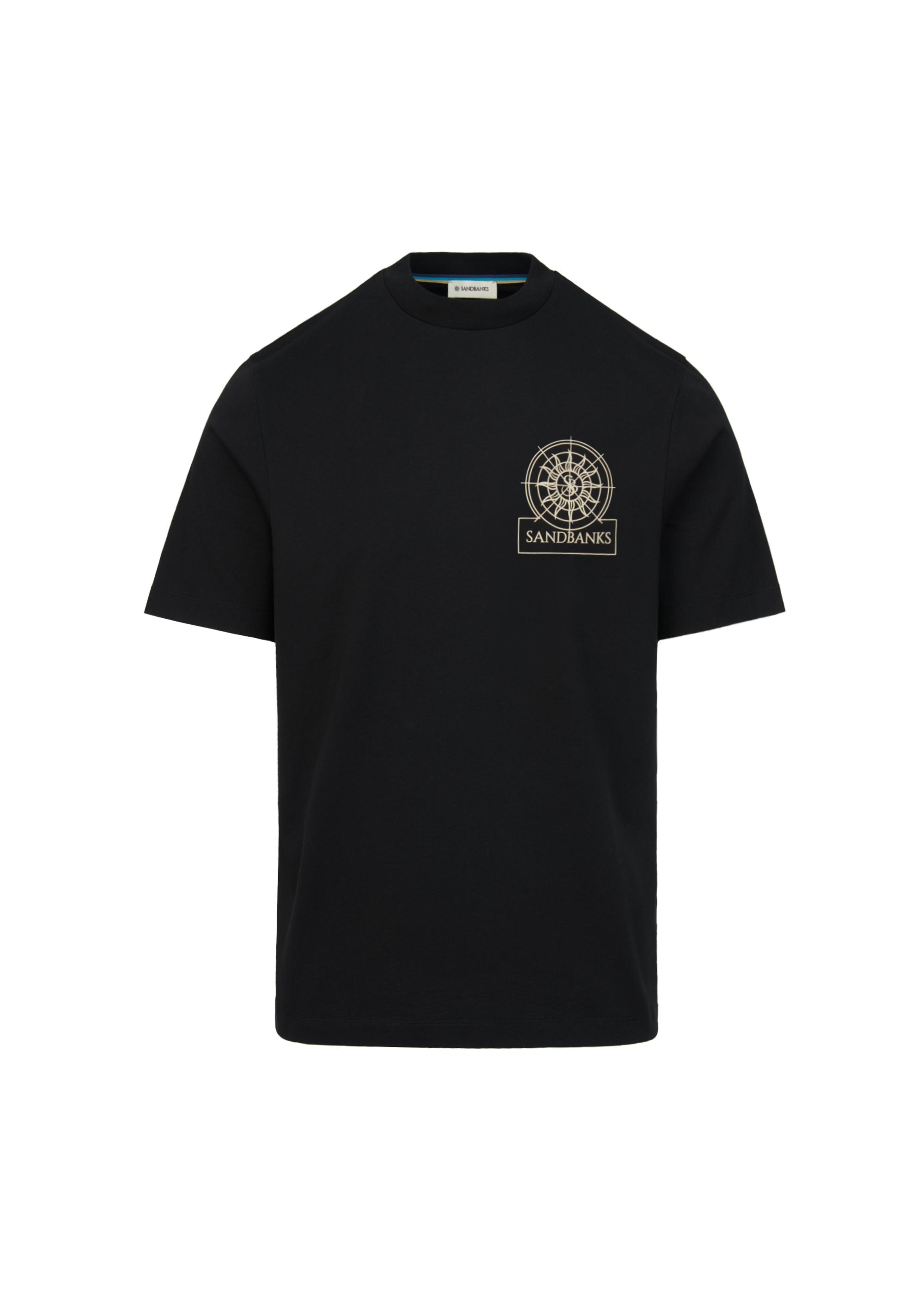 Sandbanks Sonar T-Shirt - Black - Sandbanks