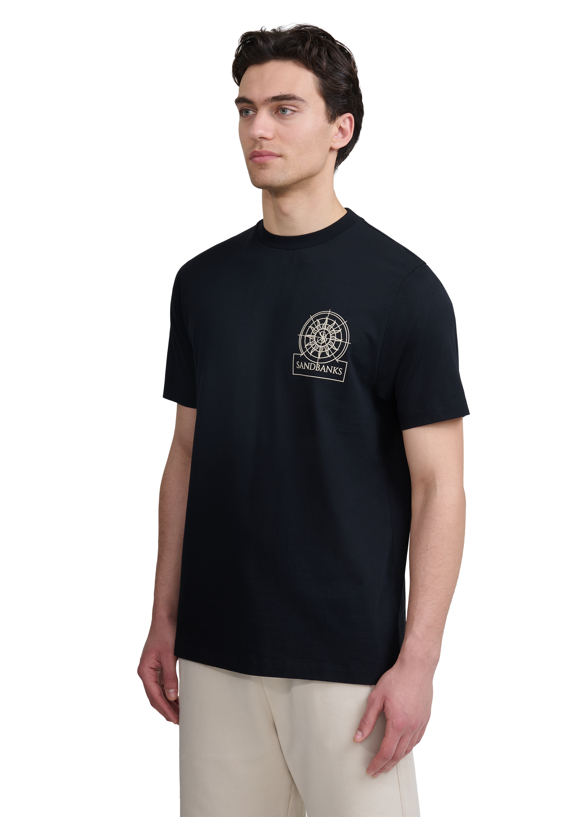 Sandbanks Sonar T-Shirt - Black