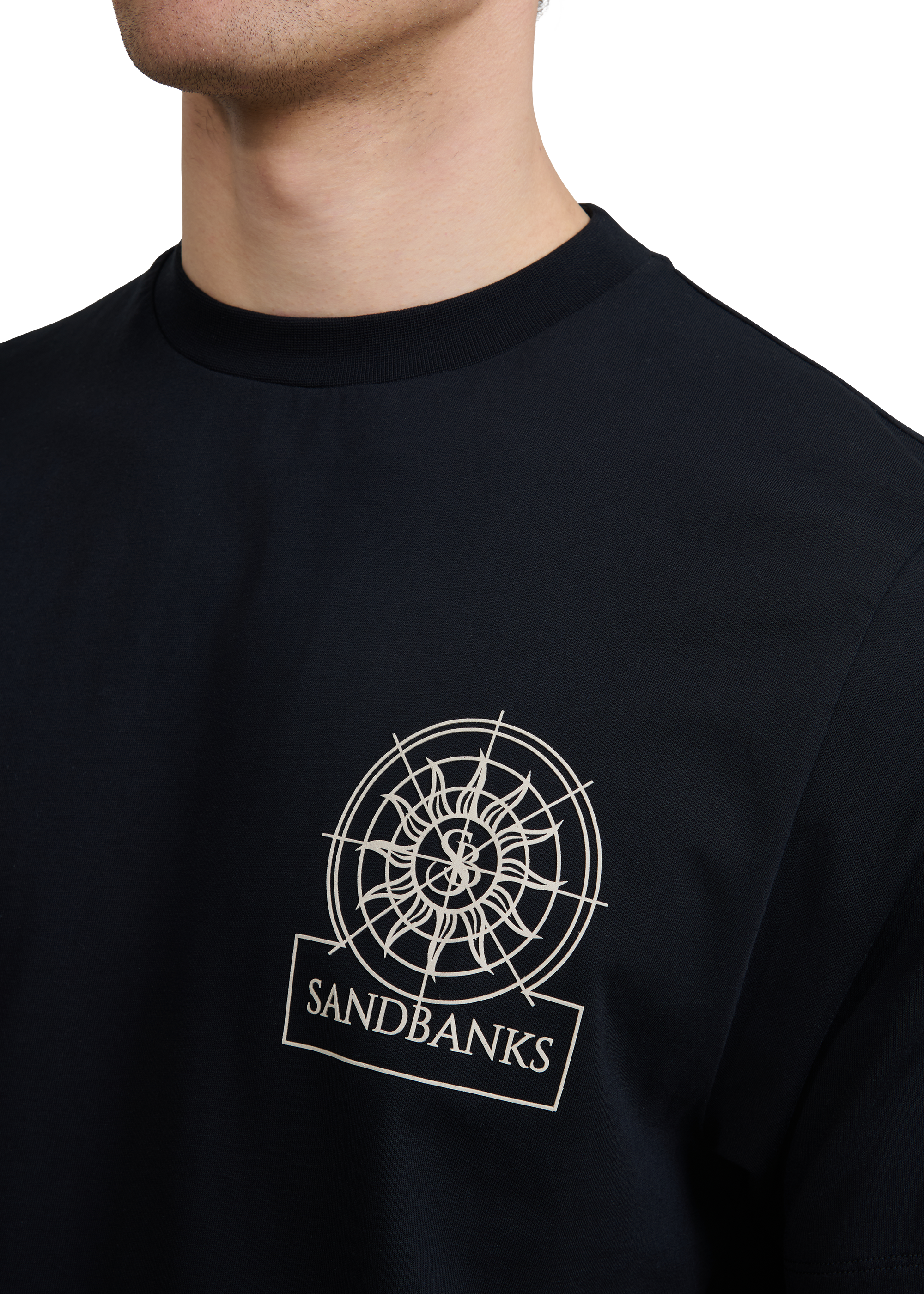 Sandbanks Sonar T-Shirt - Black