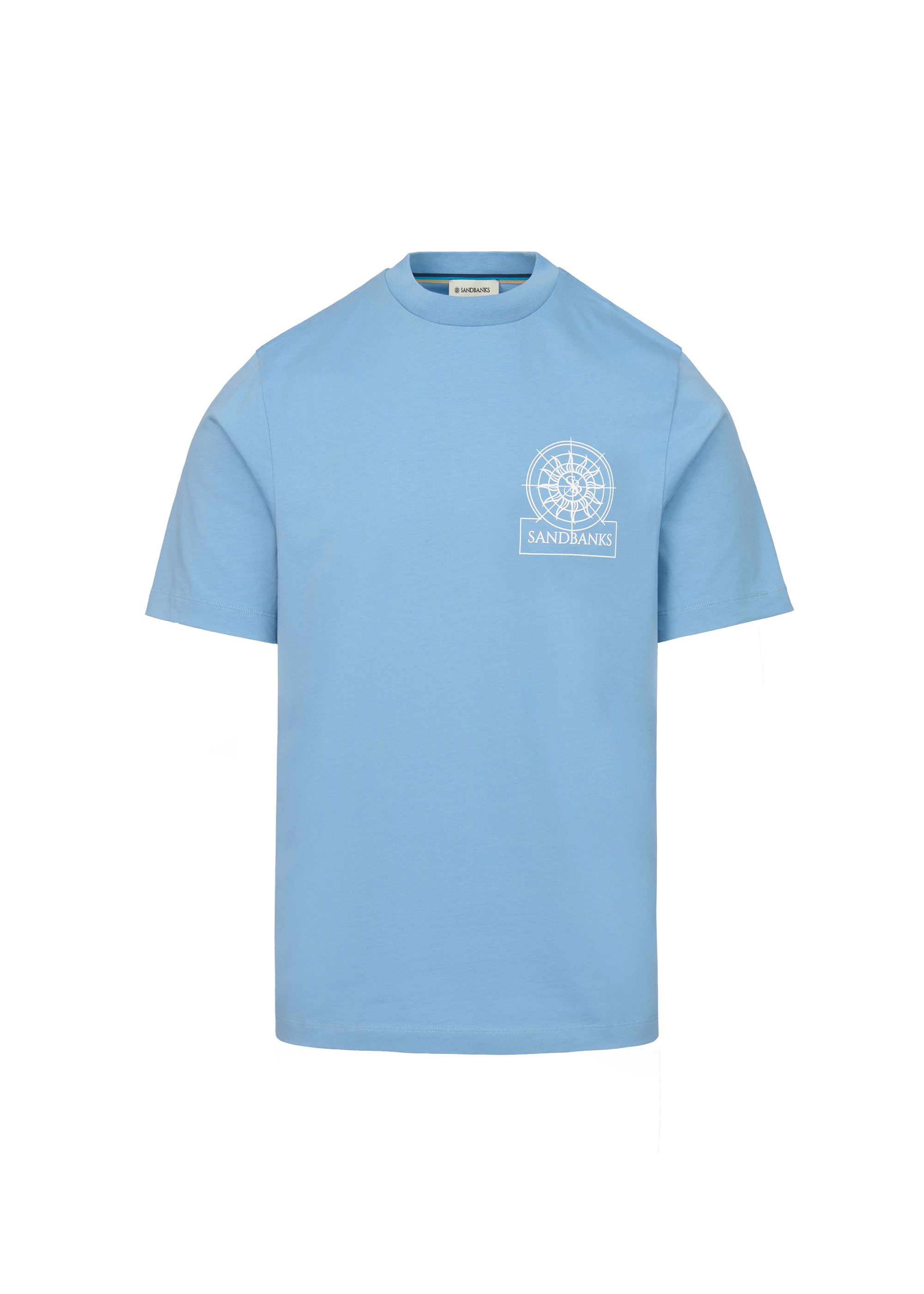 Sandbanks Sonar T-Shirt - Dusty Blue - Sandbanks